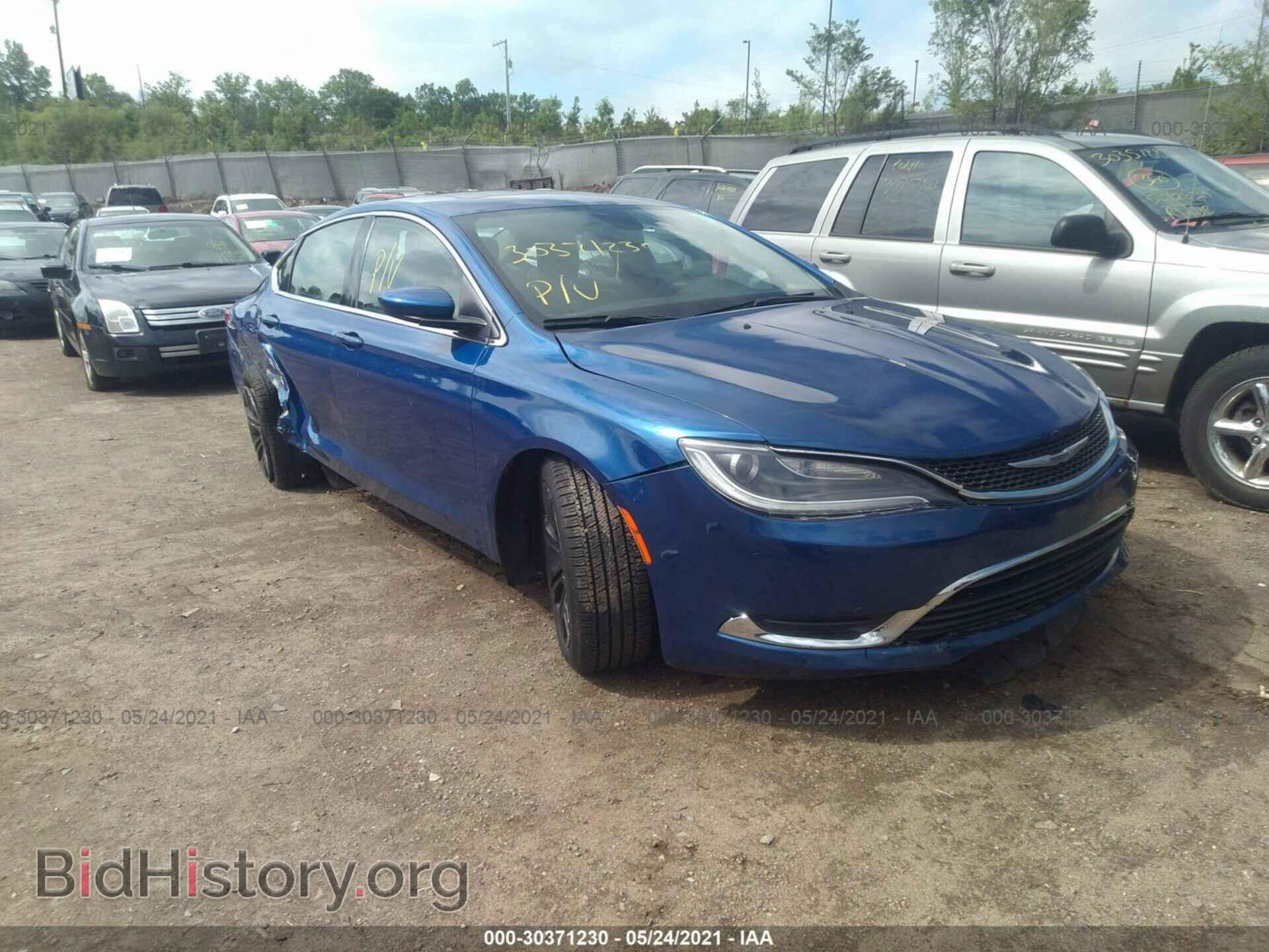 Фотография 1C3CCCAB6GN119243 - CHRYSLER 200 2016