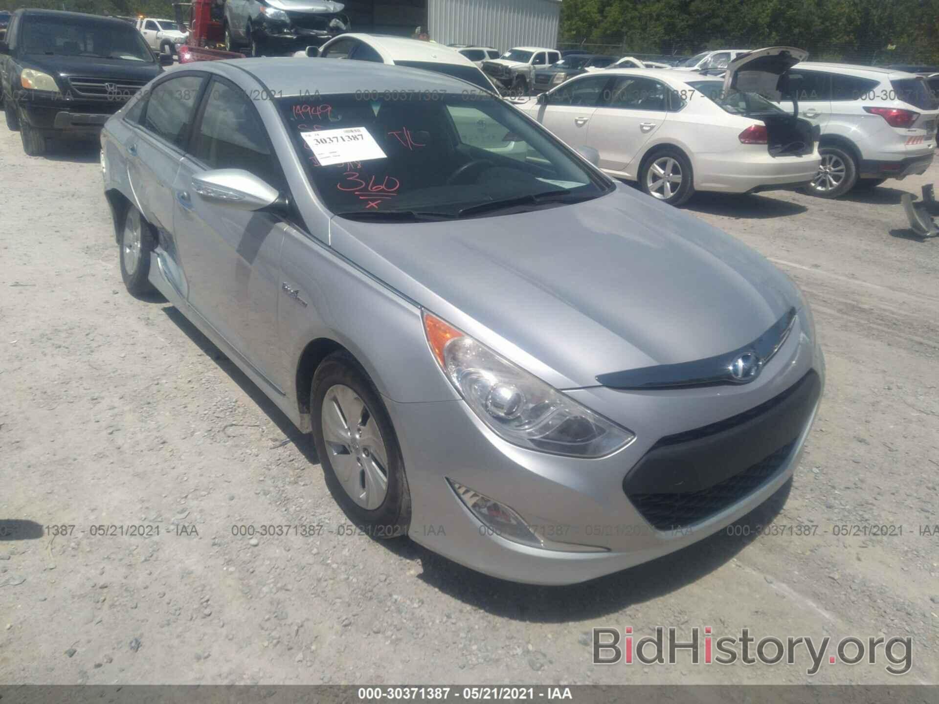 Photo KMHEC4A46DA083967 - HYUNDAI SONATA HYBRID 2013