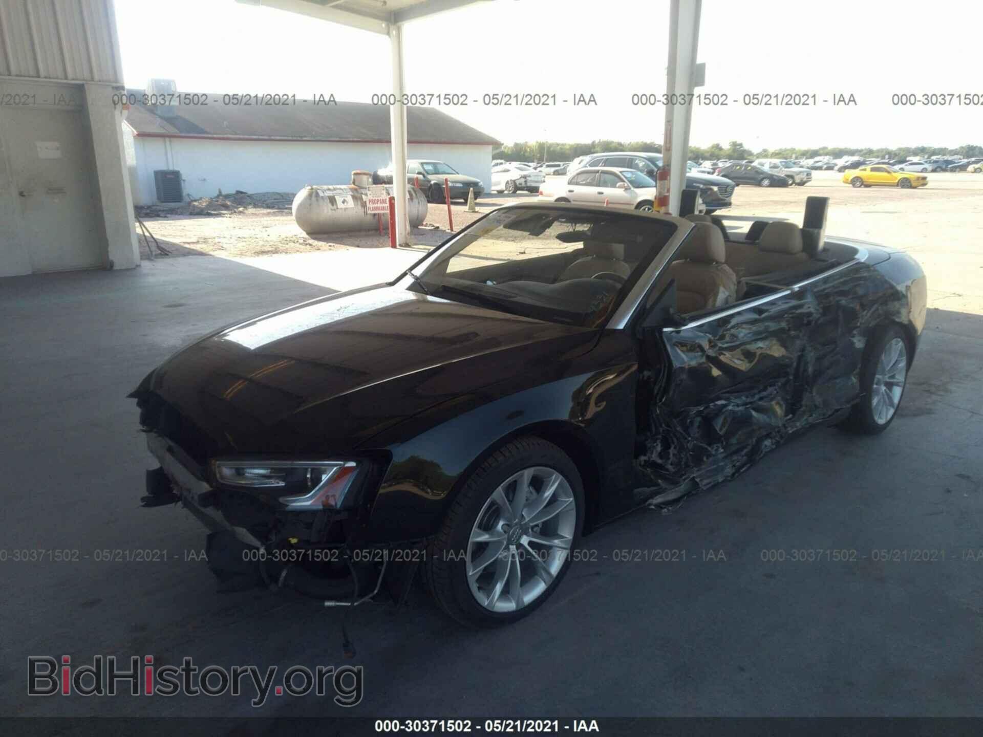 2013 AUDI A5 - VIN: WAUAFAFH7DN002145 - Фото 2