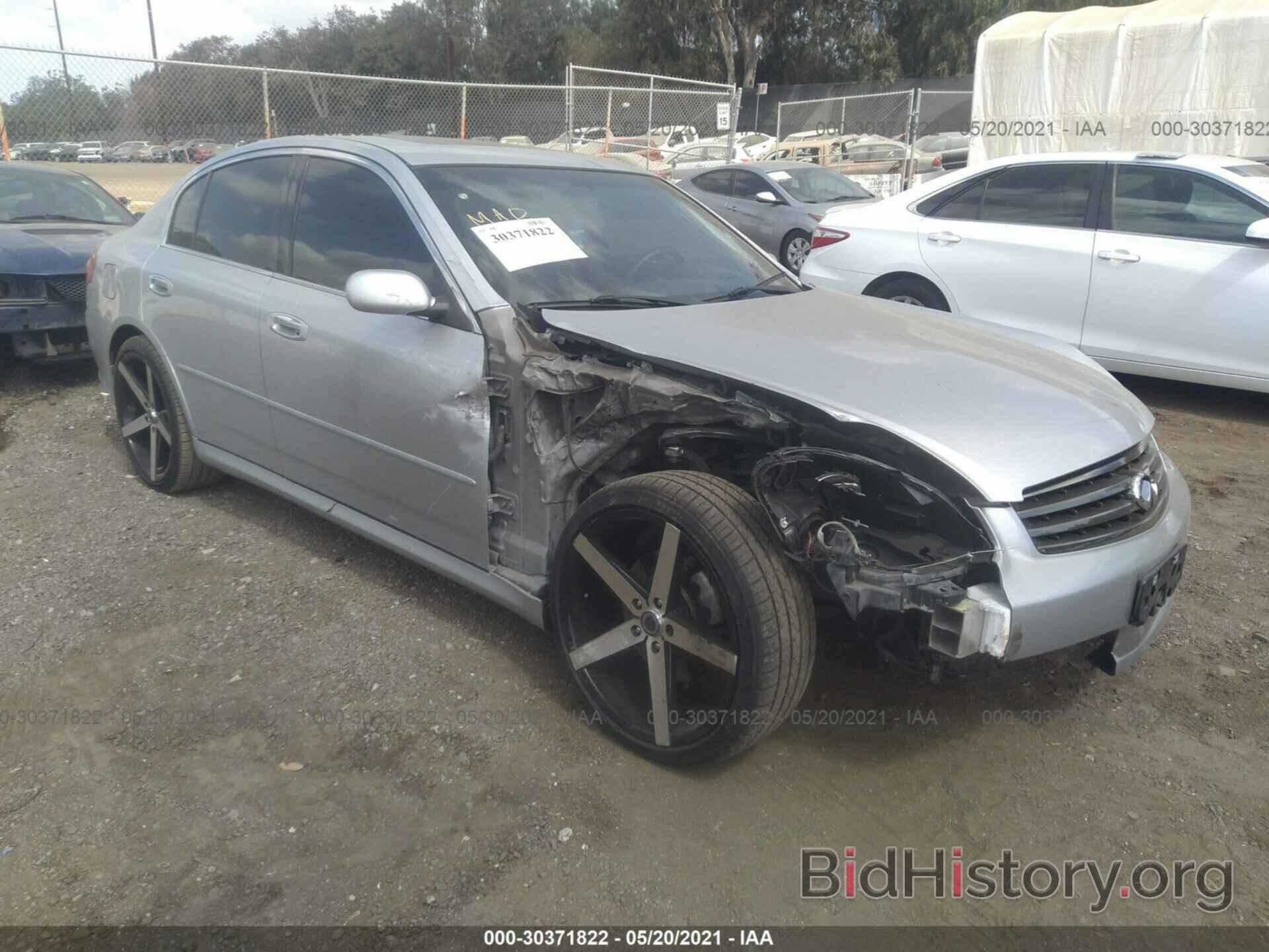 Photo JNKCV51E76M514580 - INFINITI G35 SEDAN 2006