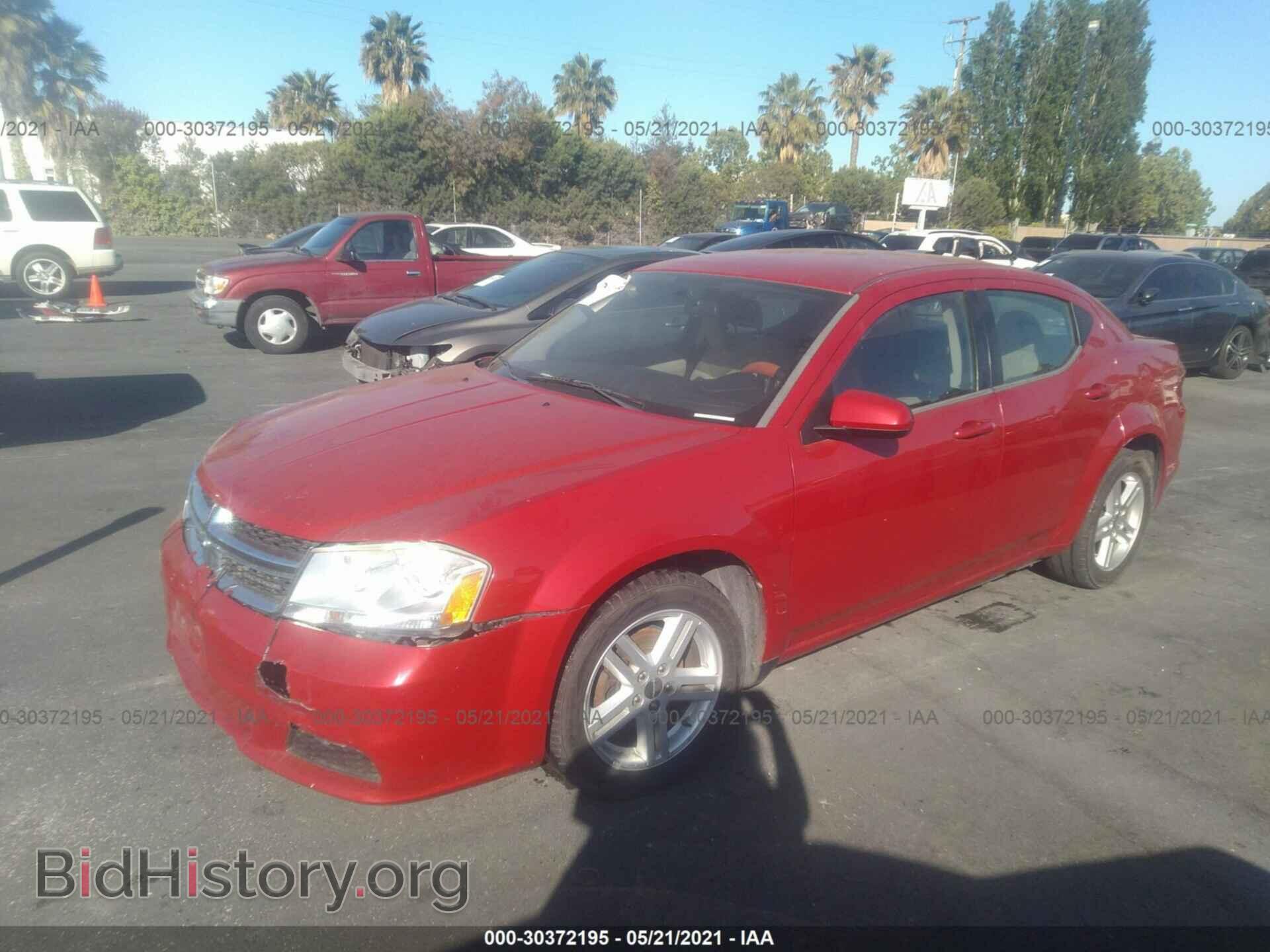 2011 DODGE AVENGER - VIN: 1B3BD1FB5BN537112 - Фото 2