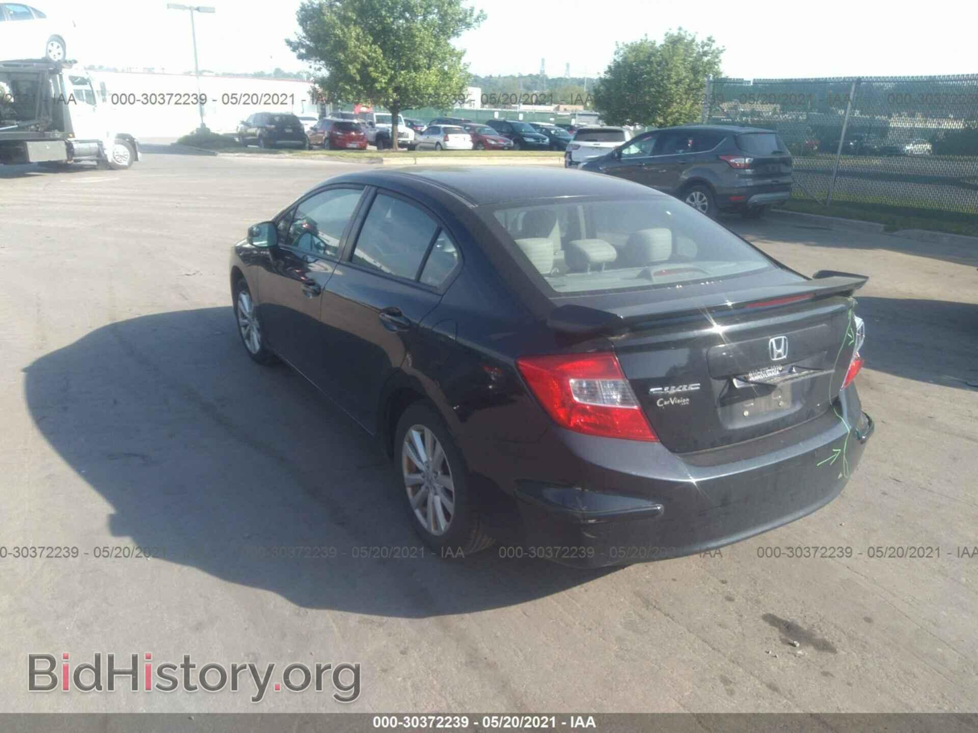 2012 HONDA CIVIC SDN - VIN: 19XFB2F87CE309814 - Фото 3