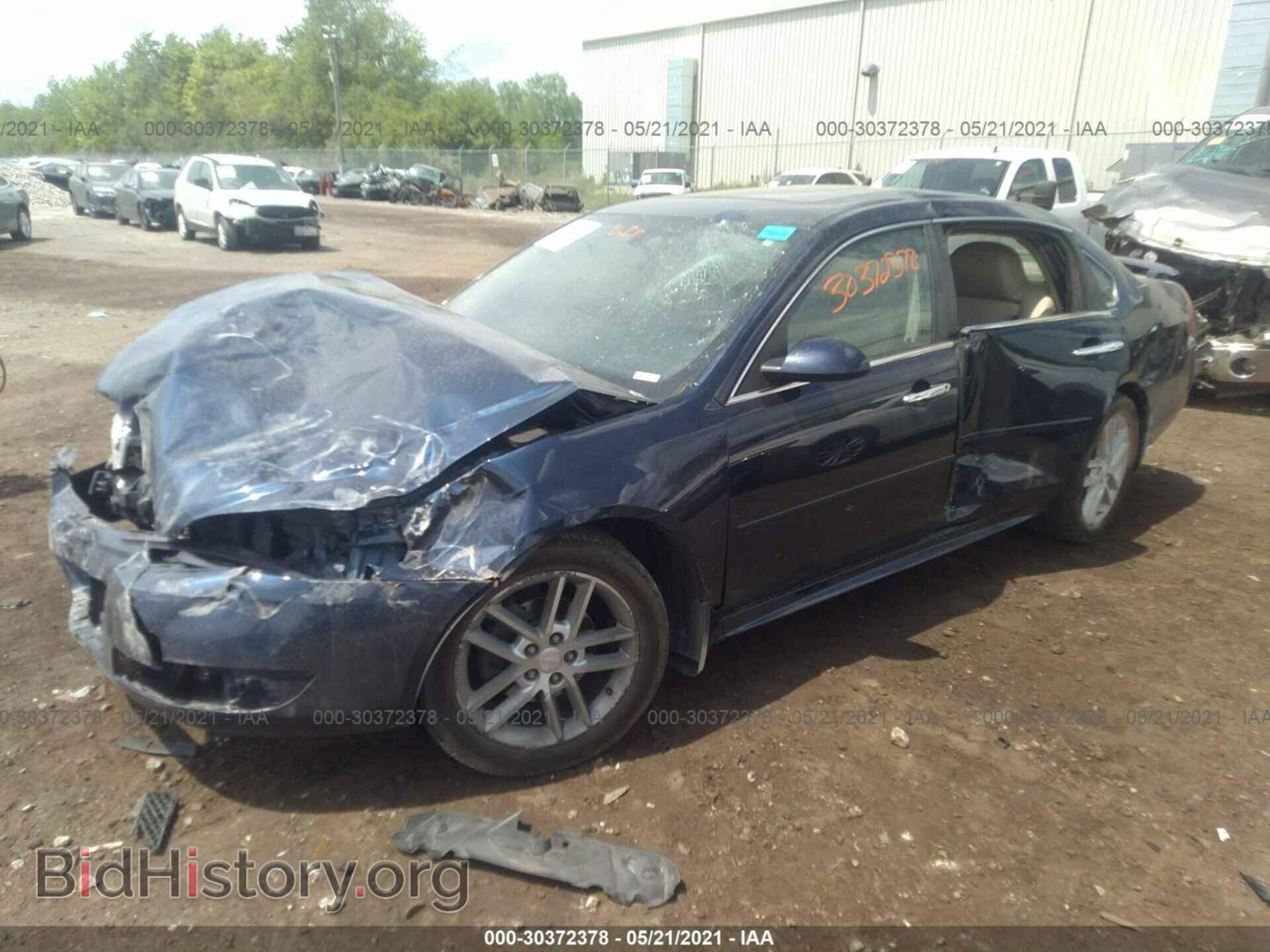 2012 CHEVROLET IMPALA - VIN: 2G1WC5E36C1255898 - Фото 2