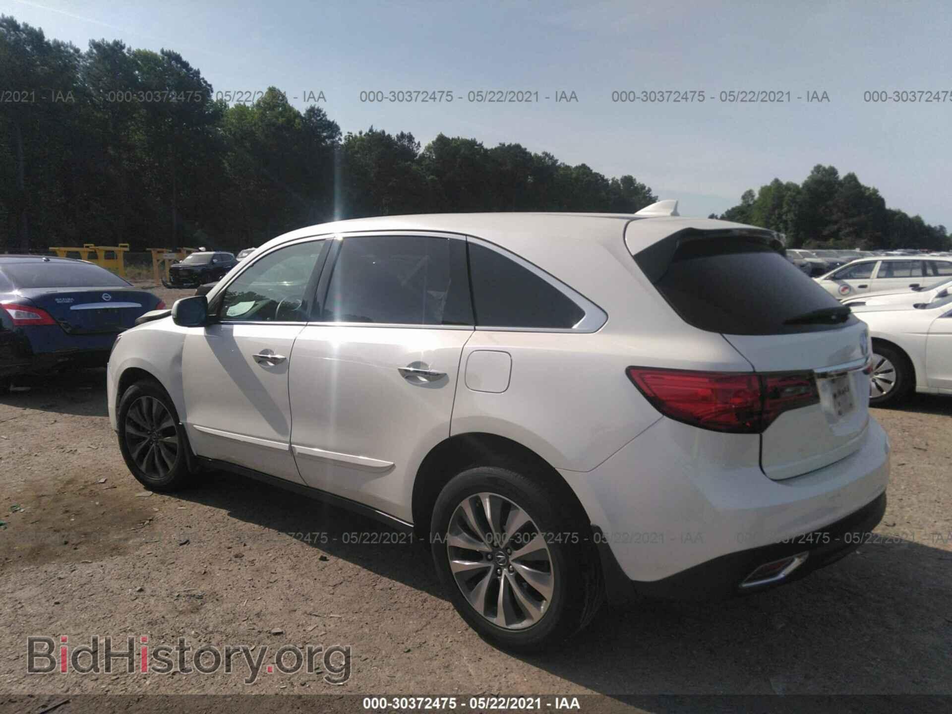 2015 ACURA MDX - VIN: 5FRYD4H46FB015214 - Photo 3