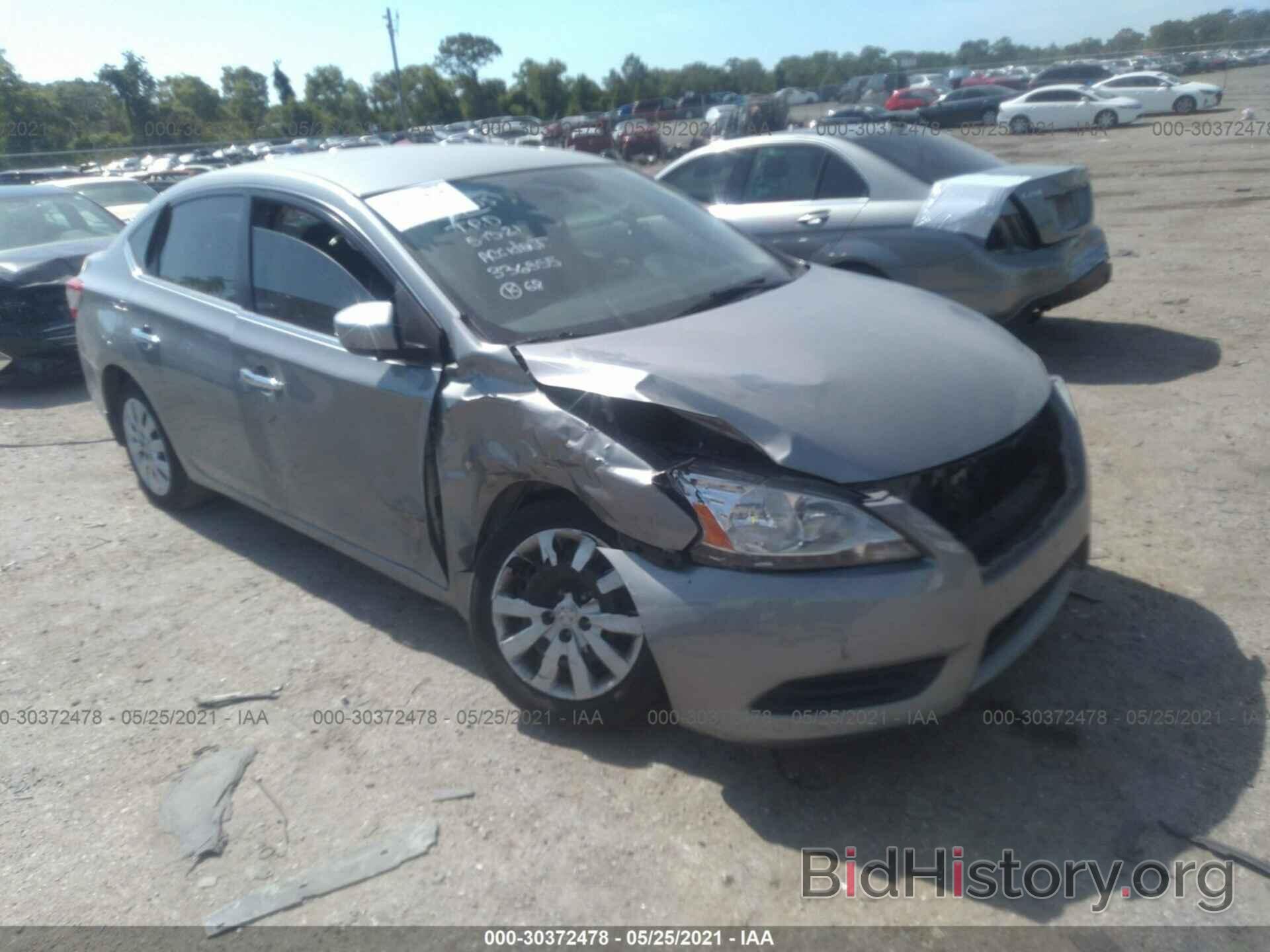 Photo 3N1AB7AP3EY327723 - NISSAN SENTRA 2014