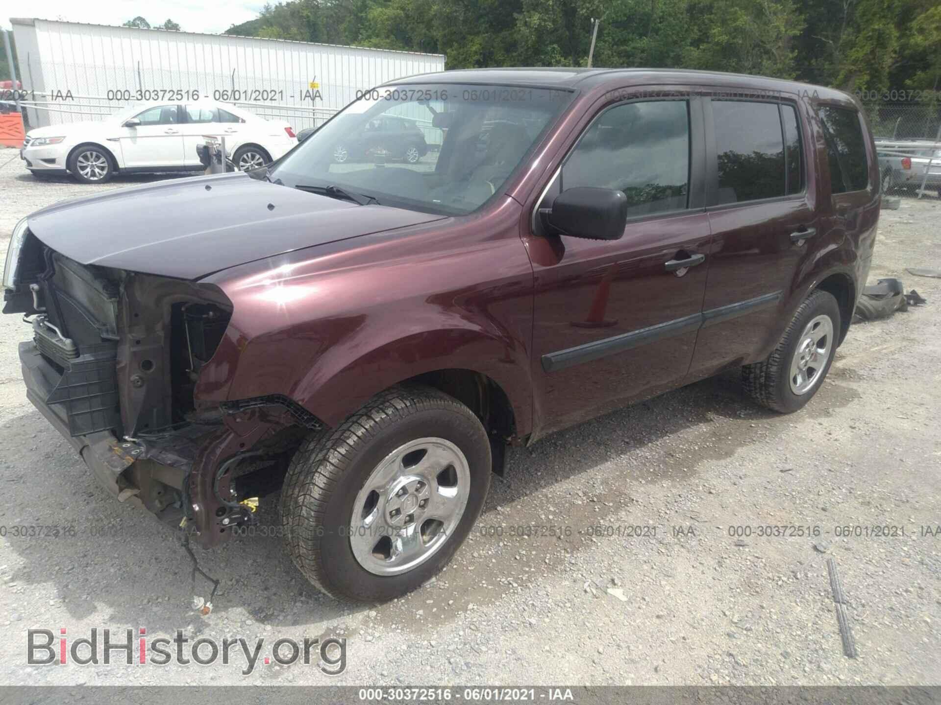 2014 HONDA PILOT - VIN: 5FNYF4H2XEB053912 - Фото 2