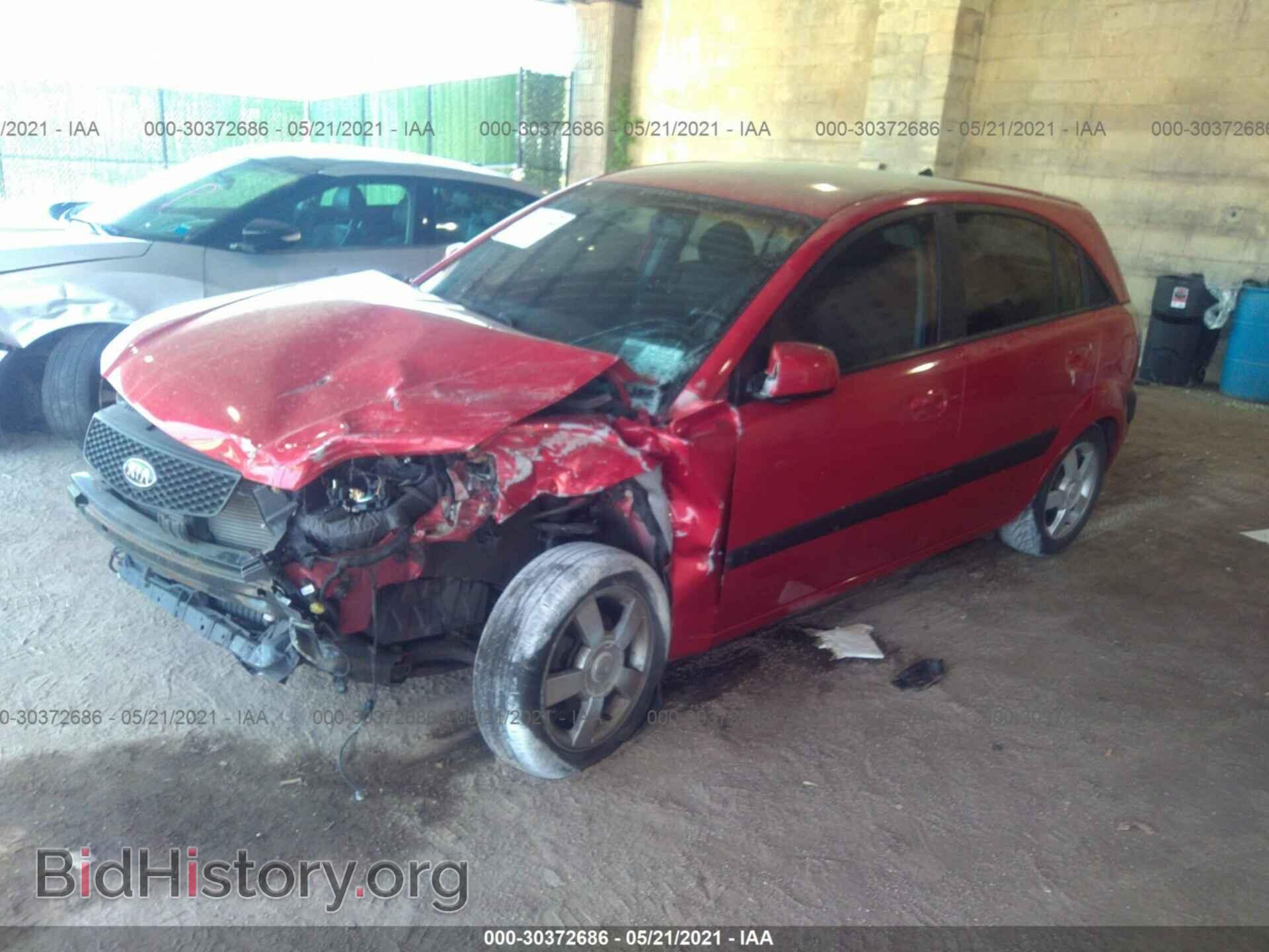 2006 KIA RIO - VIN: KNADE163766170689 - Фото 2
