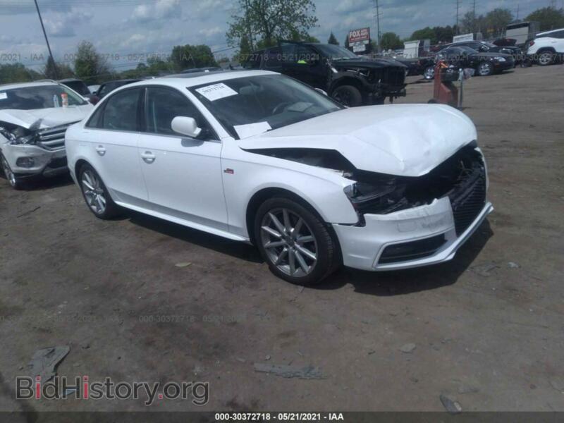 2014 Audi A4 Premium Plus (VIN WAUFFAFL0EA056566) — фото 1 из 11, IAAI, повреждение: передняя часть