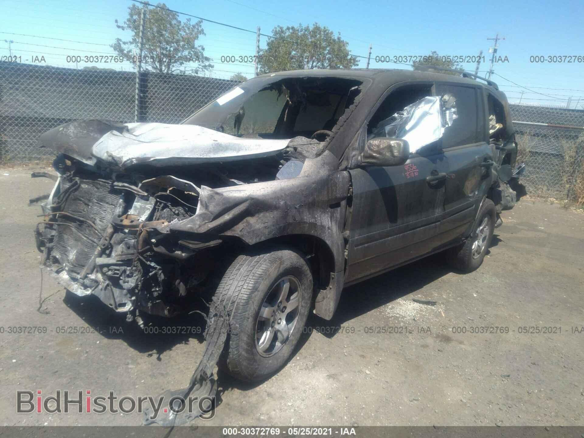 2006 HONDA PILOT - VIN: 2HKYF18416H509170 - Фото 2