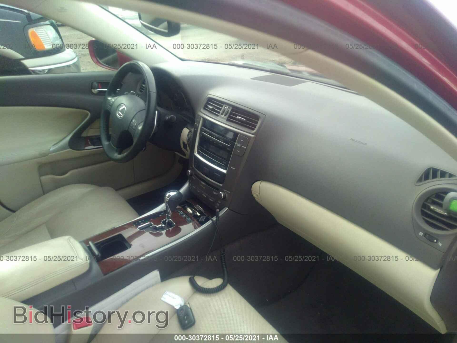 2010 LEXUS IS 250 - VIN: JTHBF5C20A5114021 - Фото 5