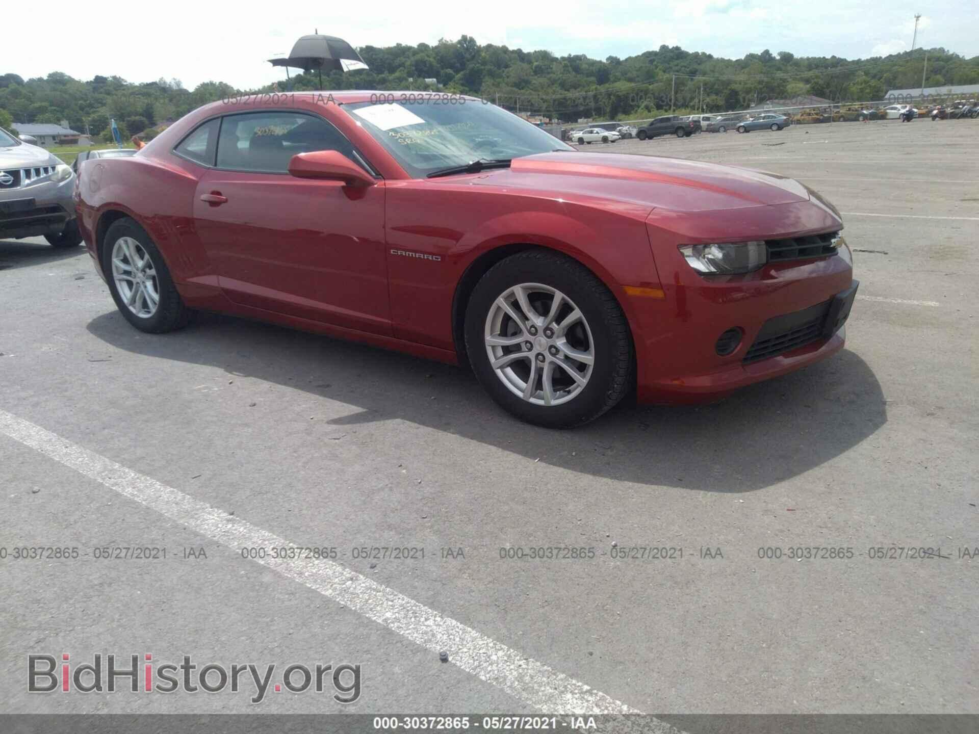 Фотография 2G1FB1E37F9157030 - CHEVROLET CAMARO 2015