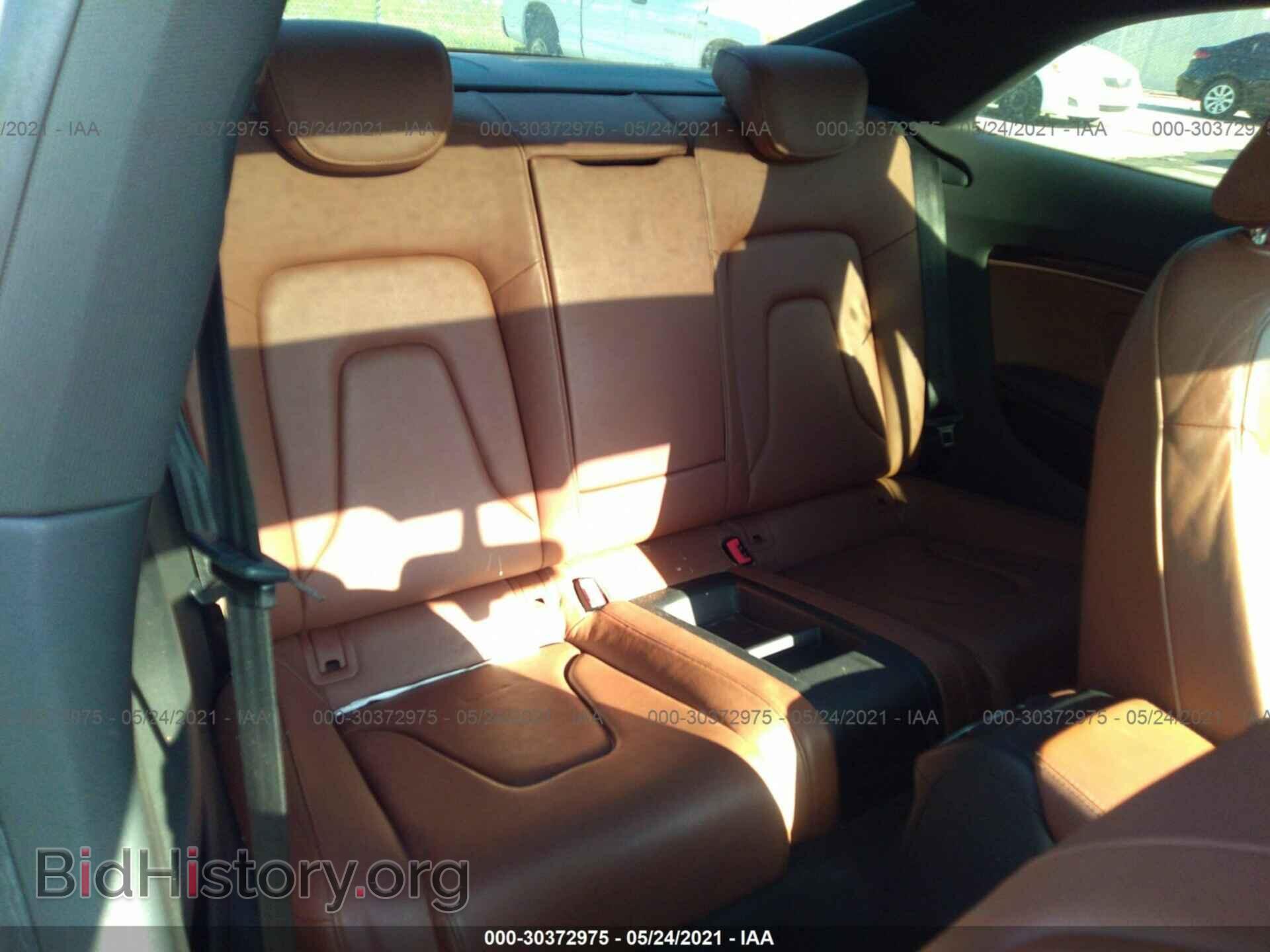 2012 AUDI A5 - VIN: WAULFAFR2CA006448 - Фото 8