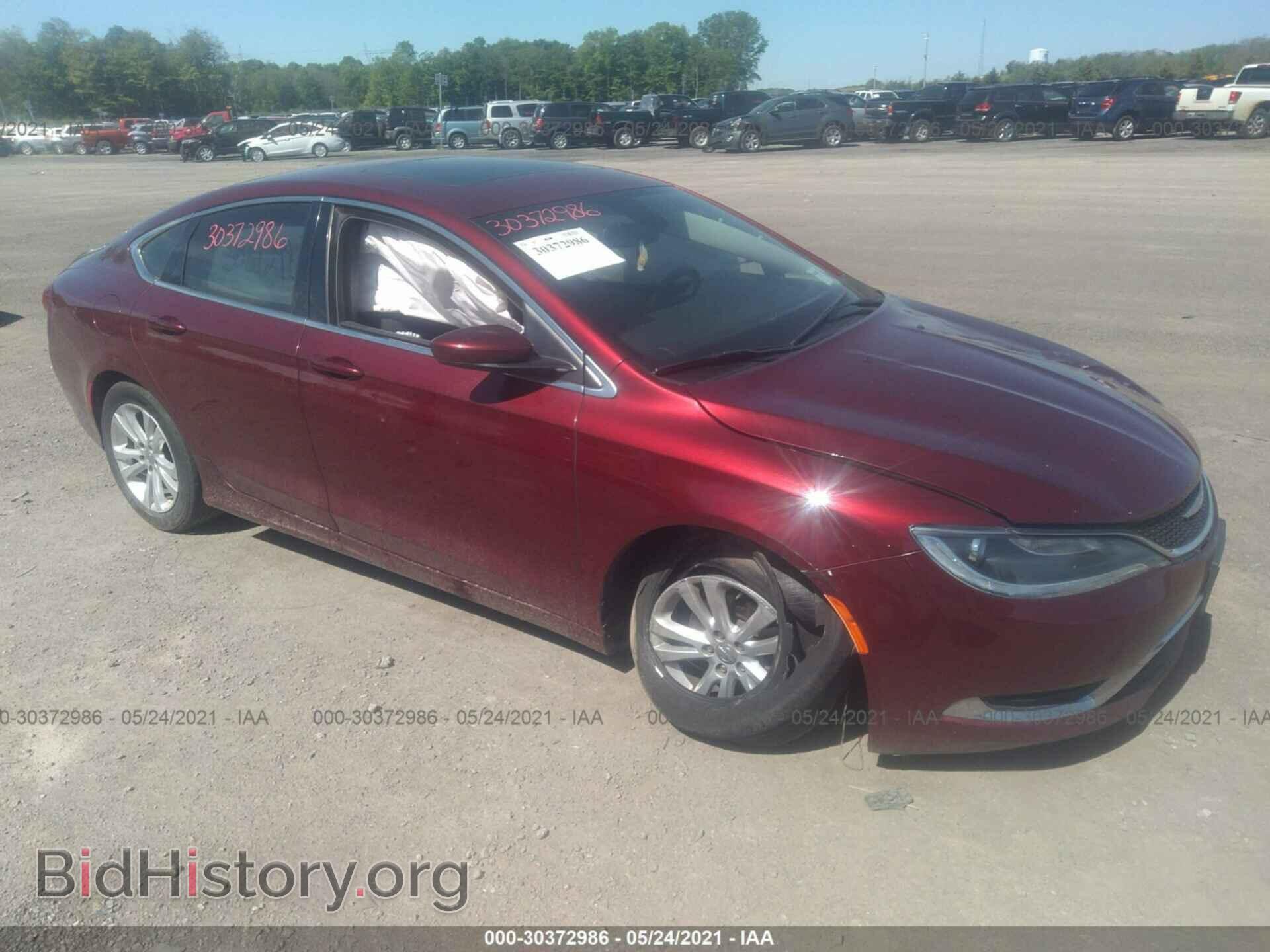 Фотография 1C3CCCAB9FN722797 - CHRYSLER 200 2015