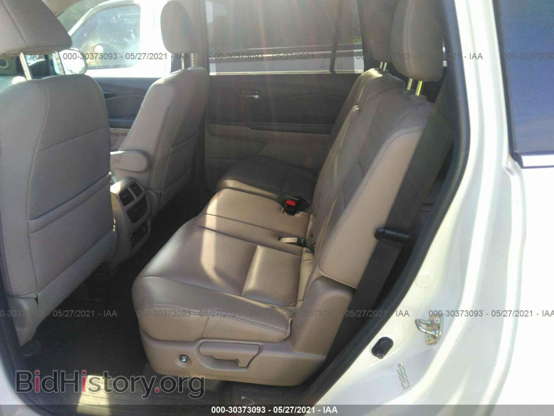 2016 HONDA PILOT - VIN: 5FNYF6H96GB088782 - Фото 8