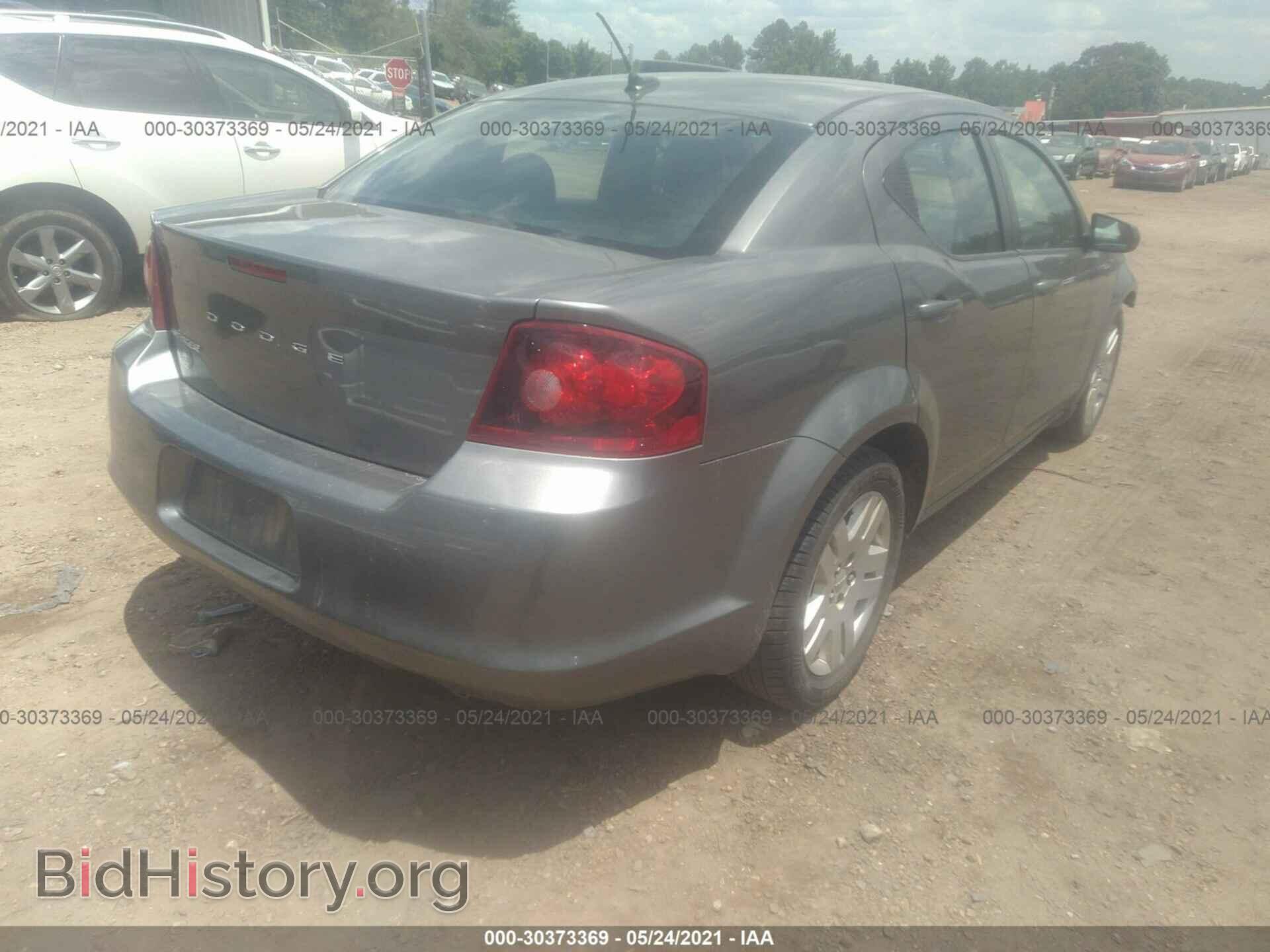 2013 DODGE AVENGER - VIN: 1C3CDZAG8DN756464 - Фото 4