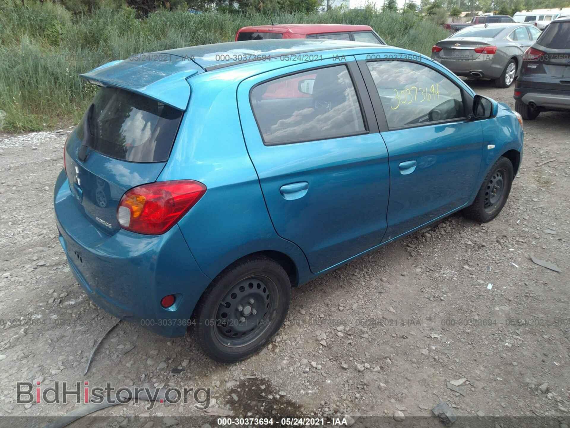 2014 MITSUBISHI MIRAGE - VIN: ML32A3HJ6EH025212 - Фото 4