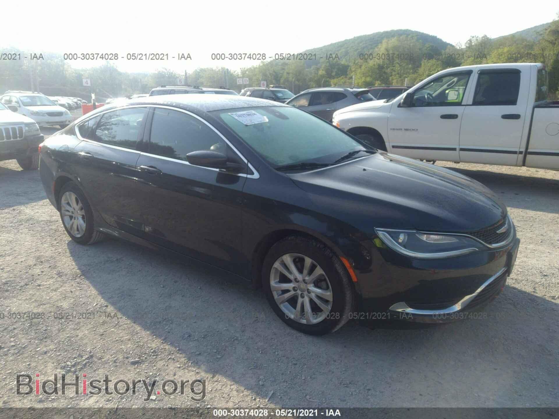 Фотография 1C3CCCAB3GN191310 - CHRYSLER 200 2016