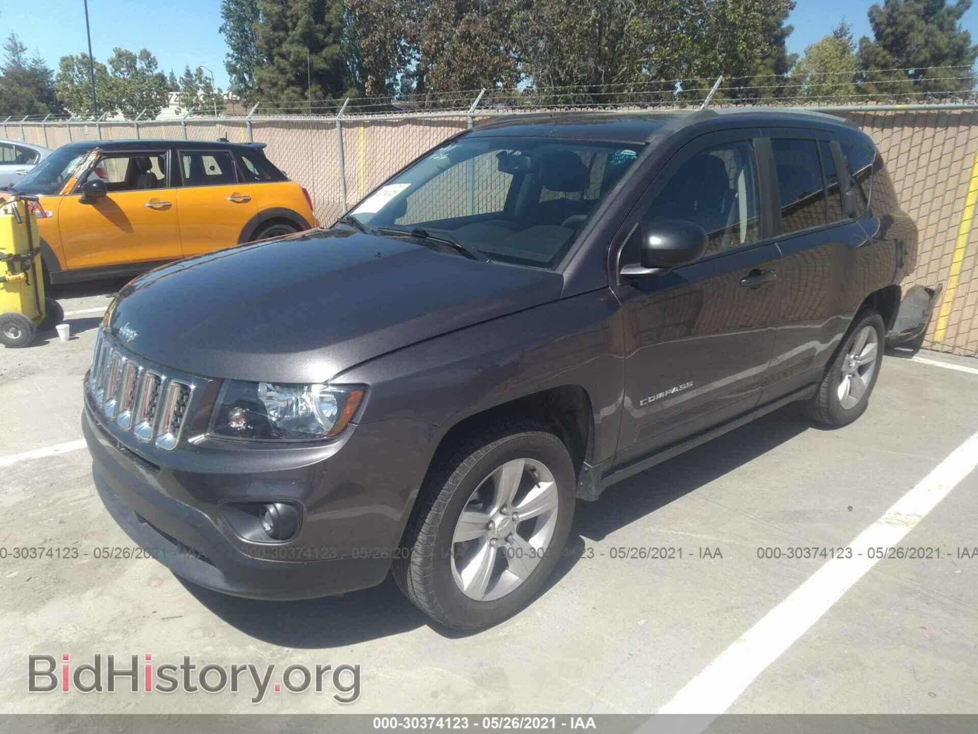 2016 JEEP COMPASS - VIN: 1C4NJCBA6GD688714 - Фото 2