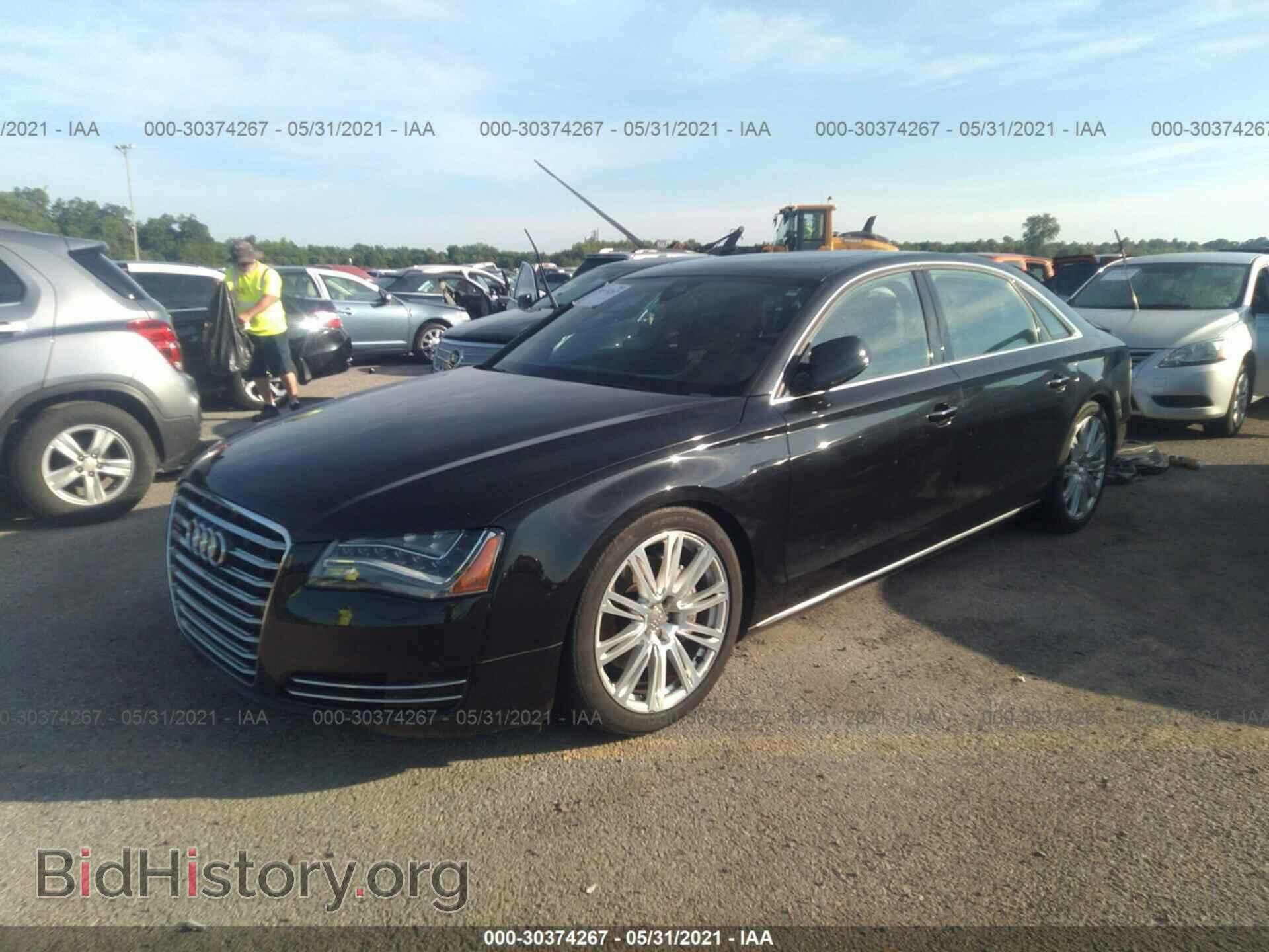 2014 AUDI A8 L - VIN: WAURGAFD1EN009249 - Фото 2