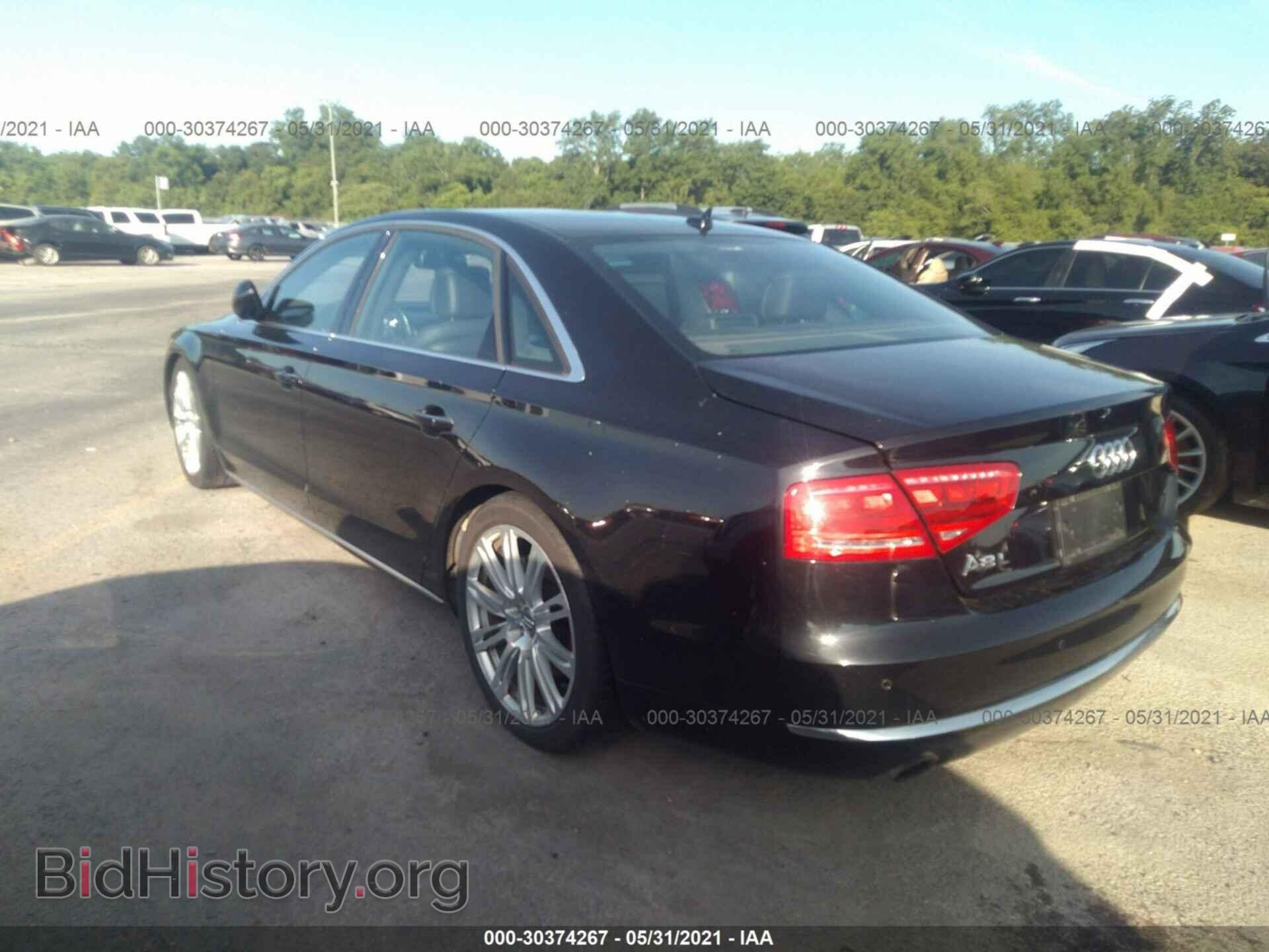 2014 AUDI A8 L - VIN: WAURGAFD1EN009249 - Фото 3
