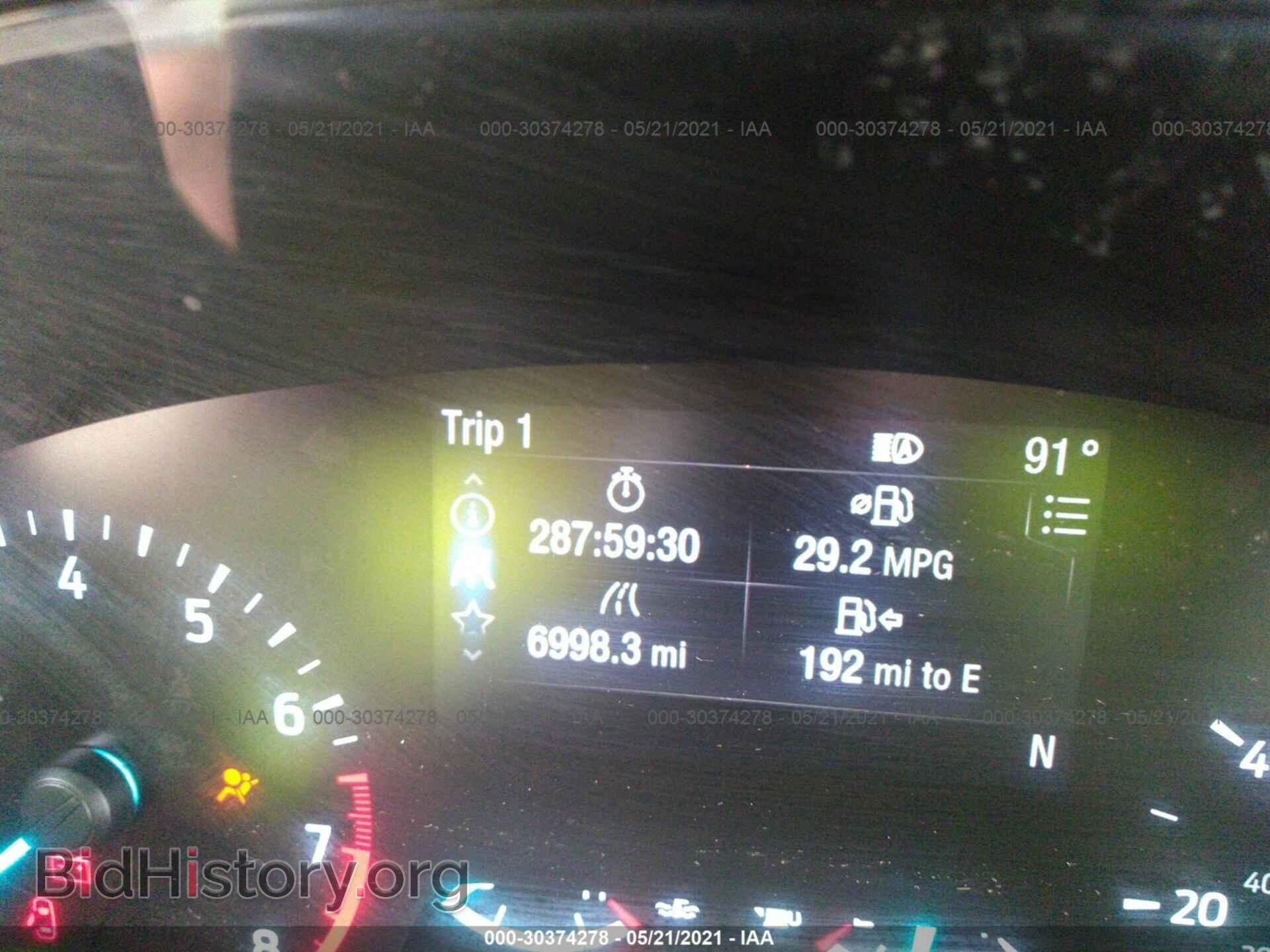 2020 FORD ESCAPE - VIN: 1FMCU0G63LUA53862 - Фото 7