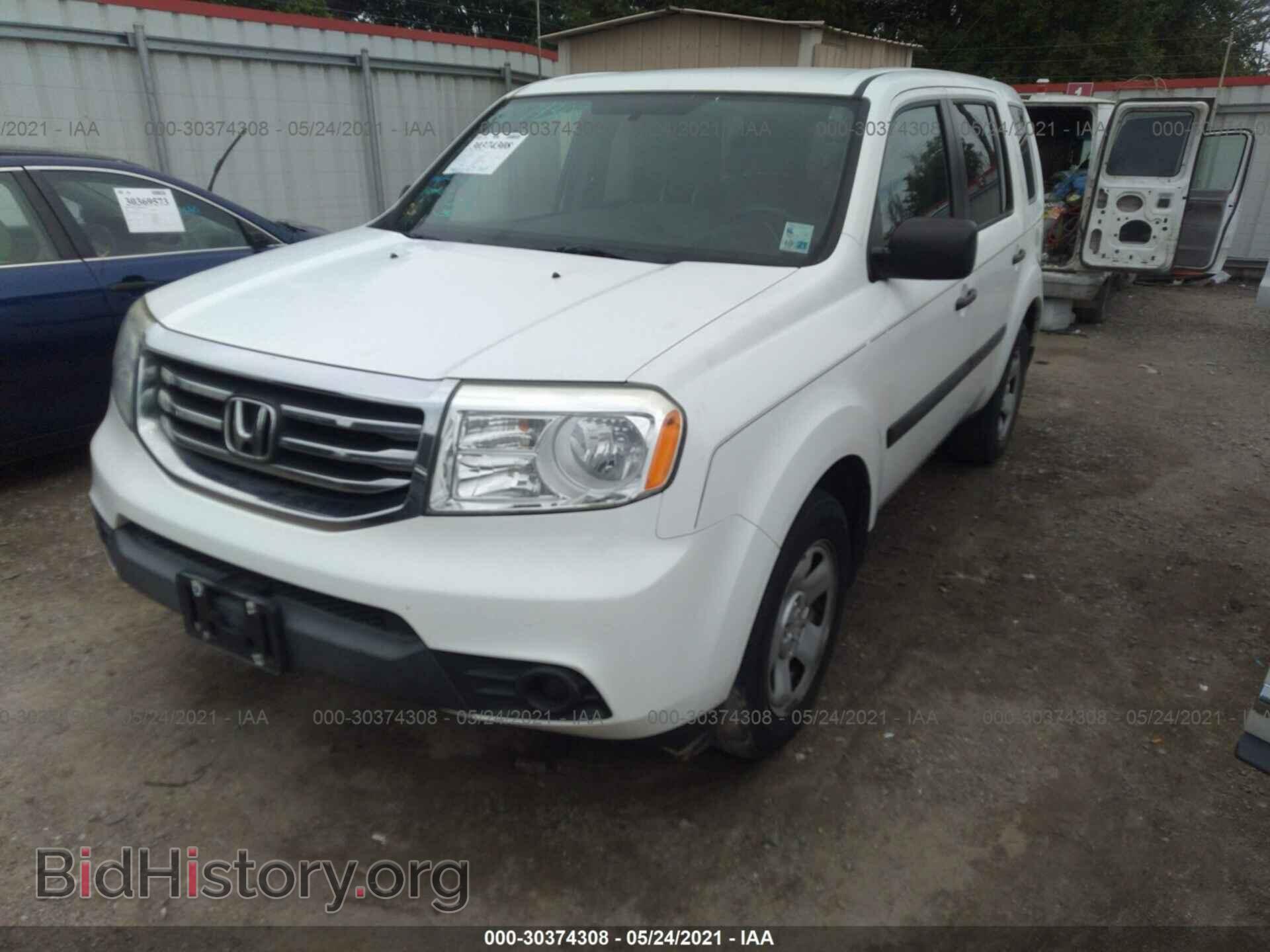 2013 HONDA PILOT - VIN: 5FNYF3H28DB040794 - Photo 2