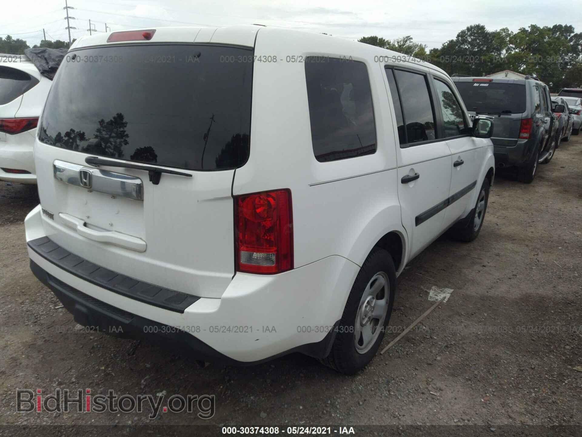 2013 HONDA PILOT - VIN: 5FNYF3H28DB040794 - Photo 4