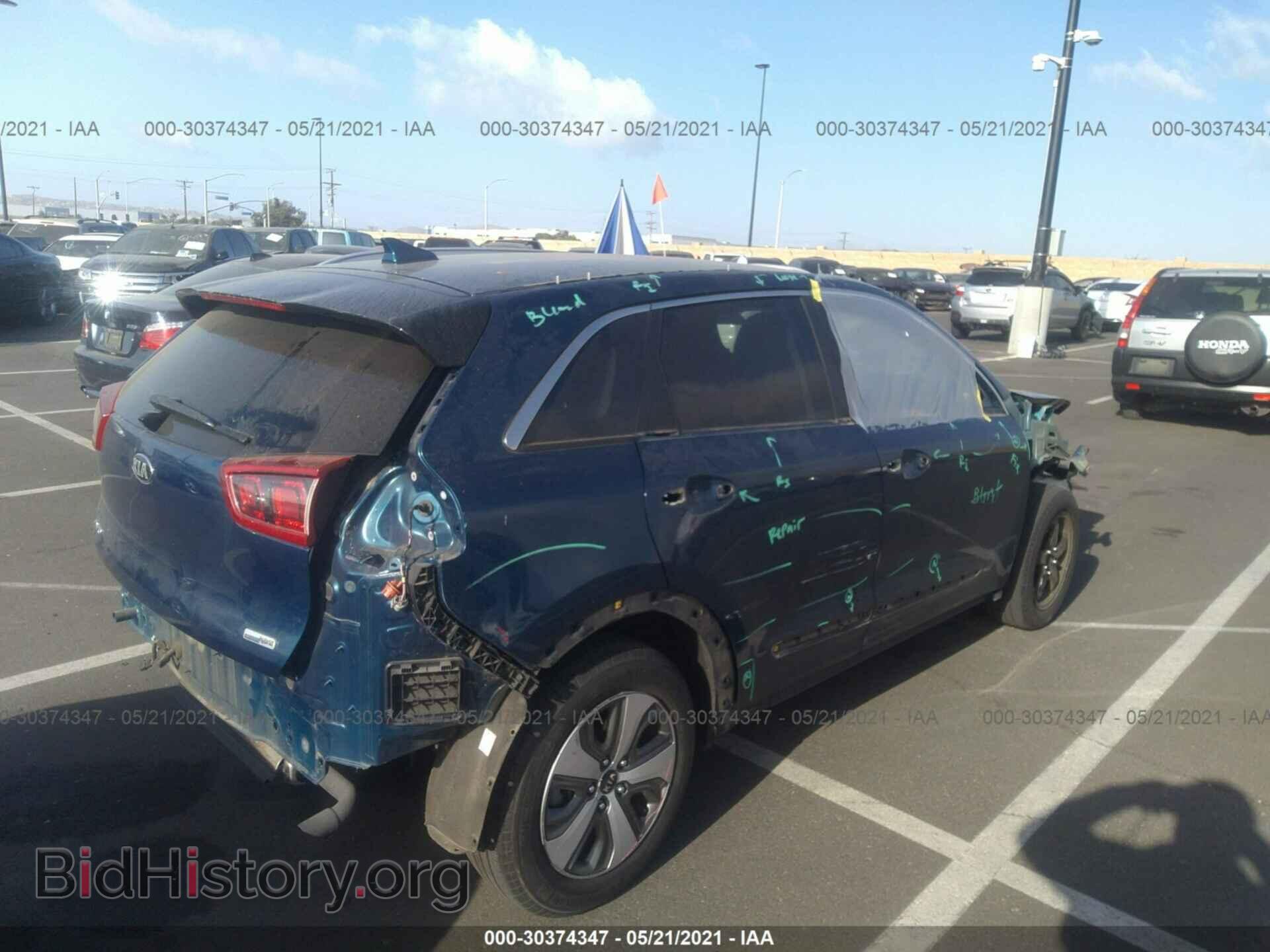 2017 KIA NIRO - VIN: KNDCB3LC5H5069960 - Фото 4
