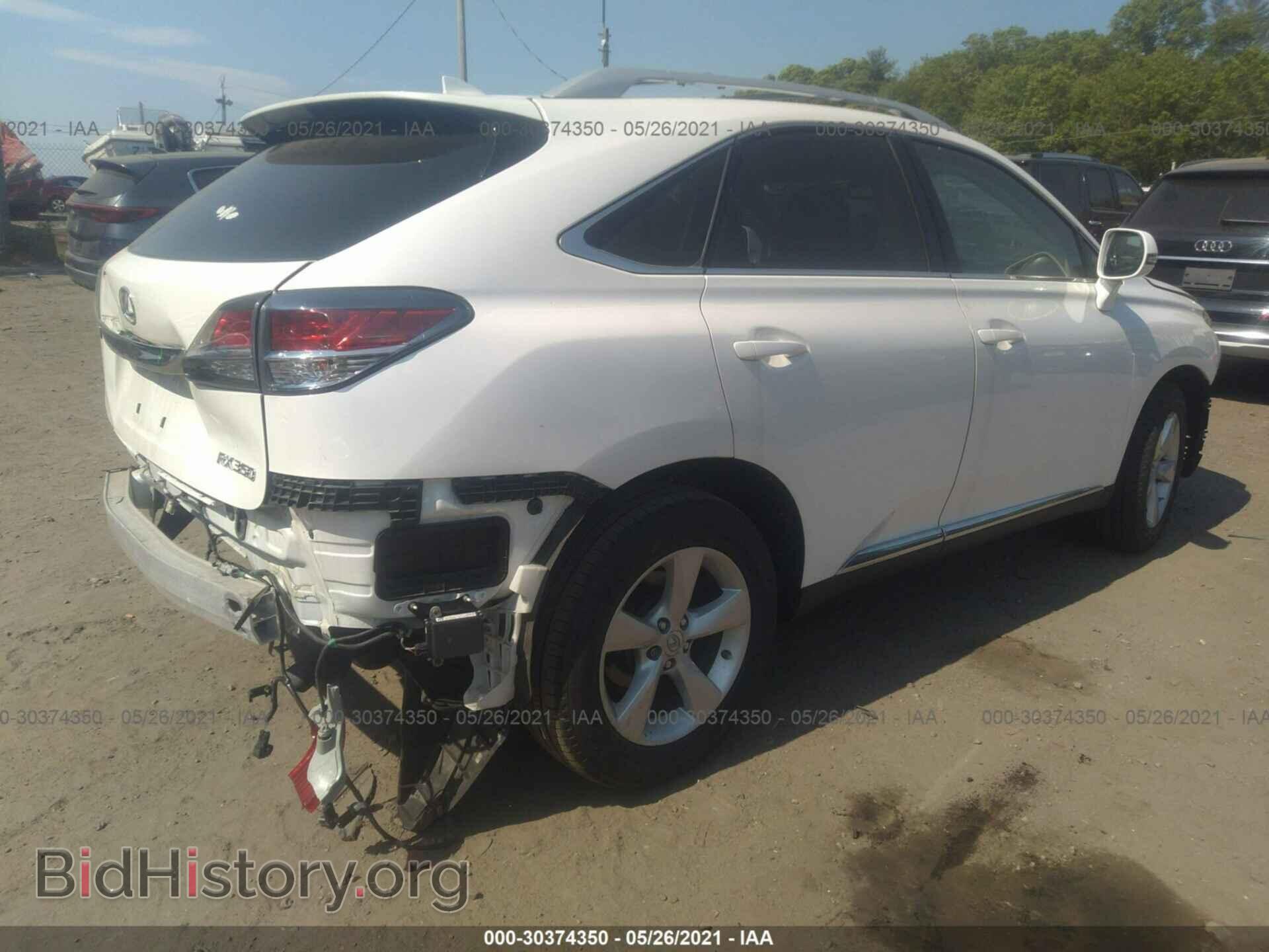 2015 LEXUS RX 350 - VIN: 2T2BK1BA2FC336287 - Фото 4