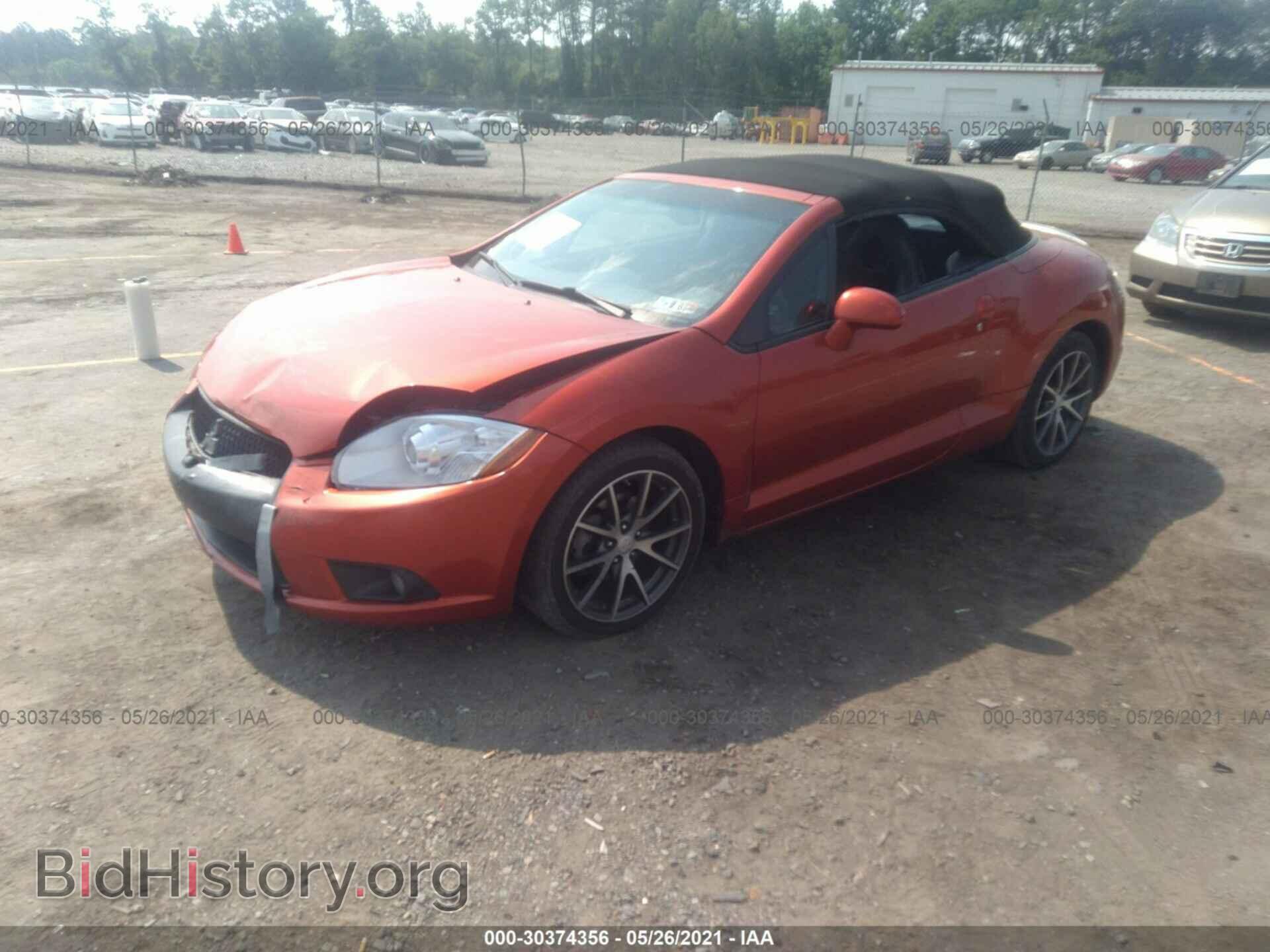 2011 MITSUBISHI ECLIPSE - VIN: 4A37L5EF9BE002946 - Photo 2