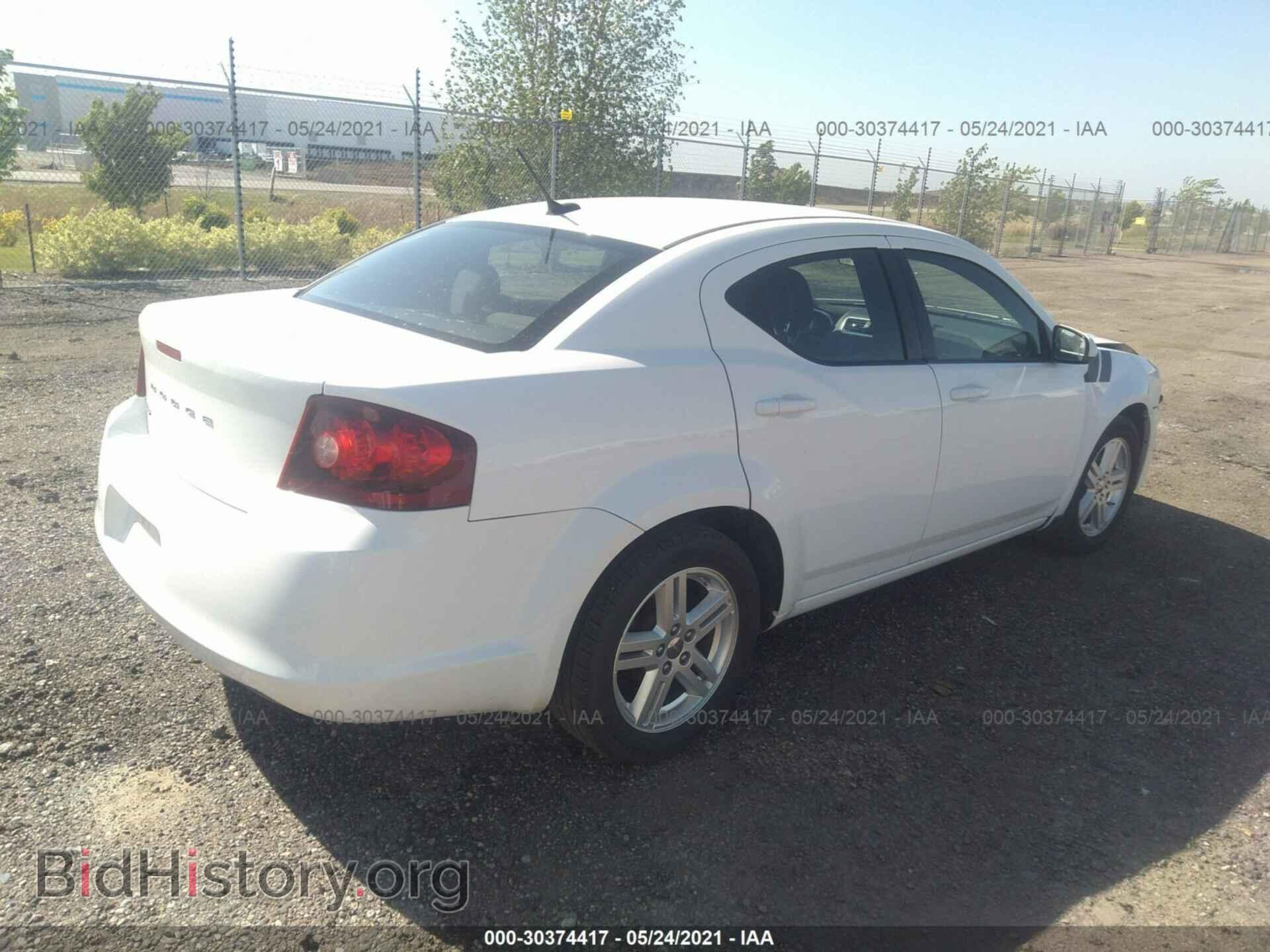 2011 DODGE AVENGER - VIN: 1B3BD1FB7BN565008 - Фото 4