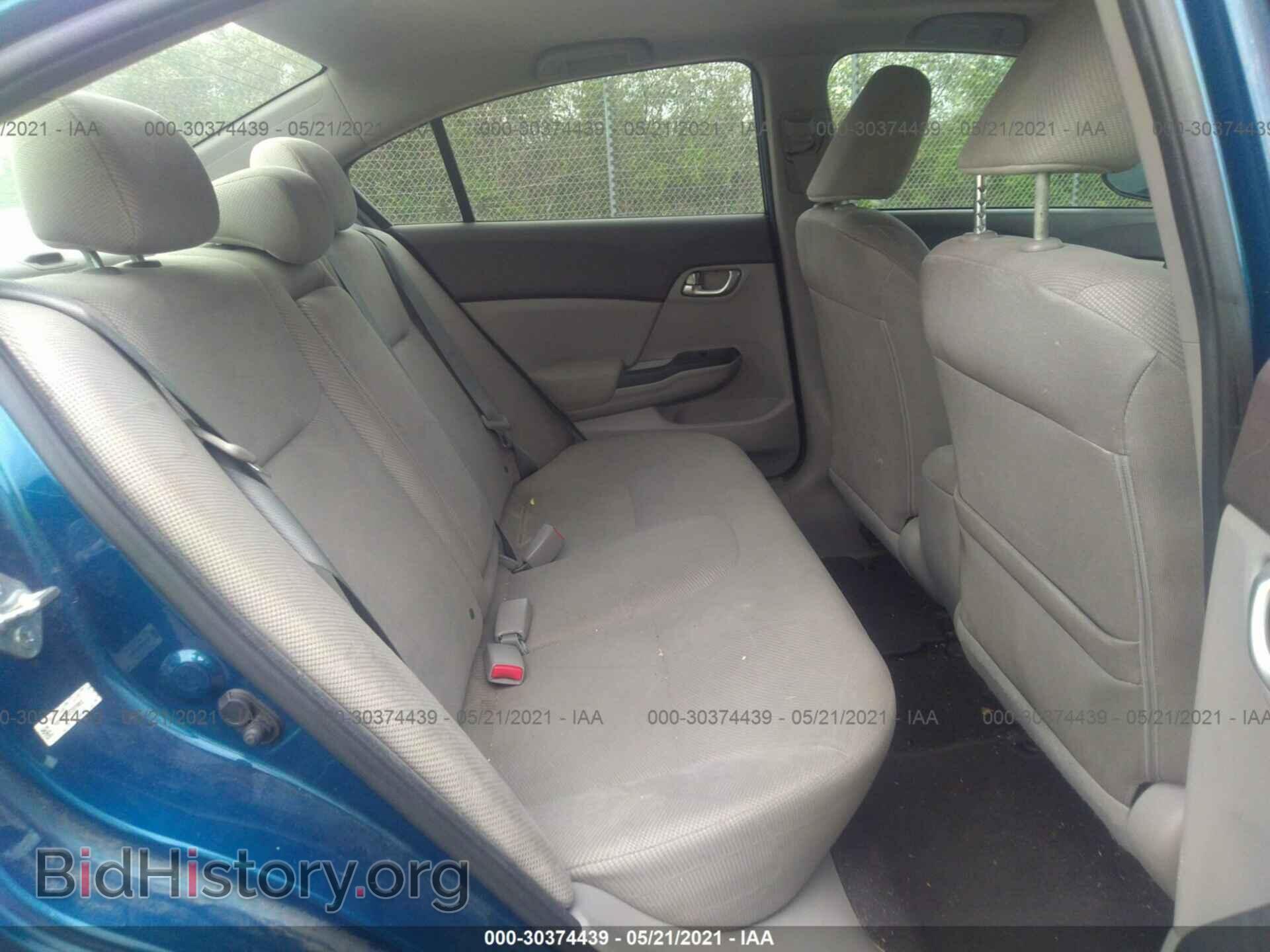 2012 HONDA CIVIC SDN - VIN: 19XFB2F82CE019853 - Фото 8