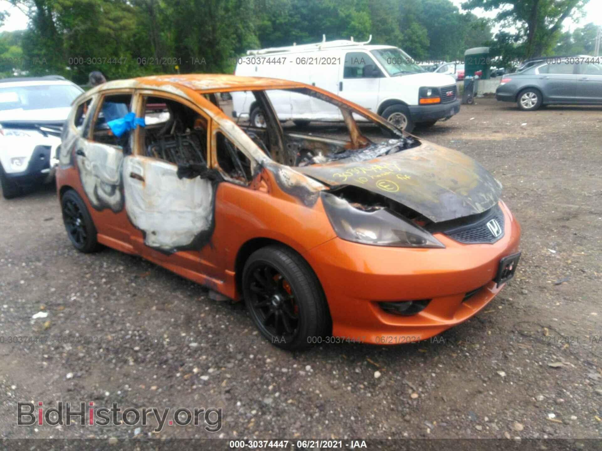 Photo JHMGE8H40AS018380 - HONDA FIT 2010
