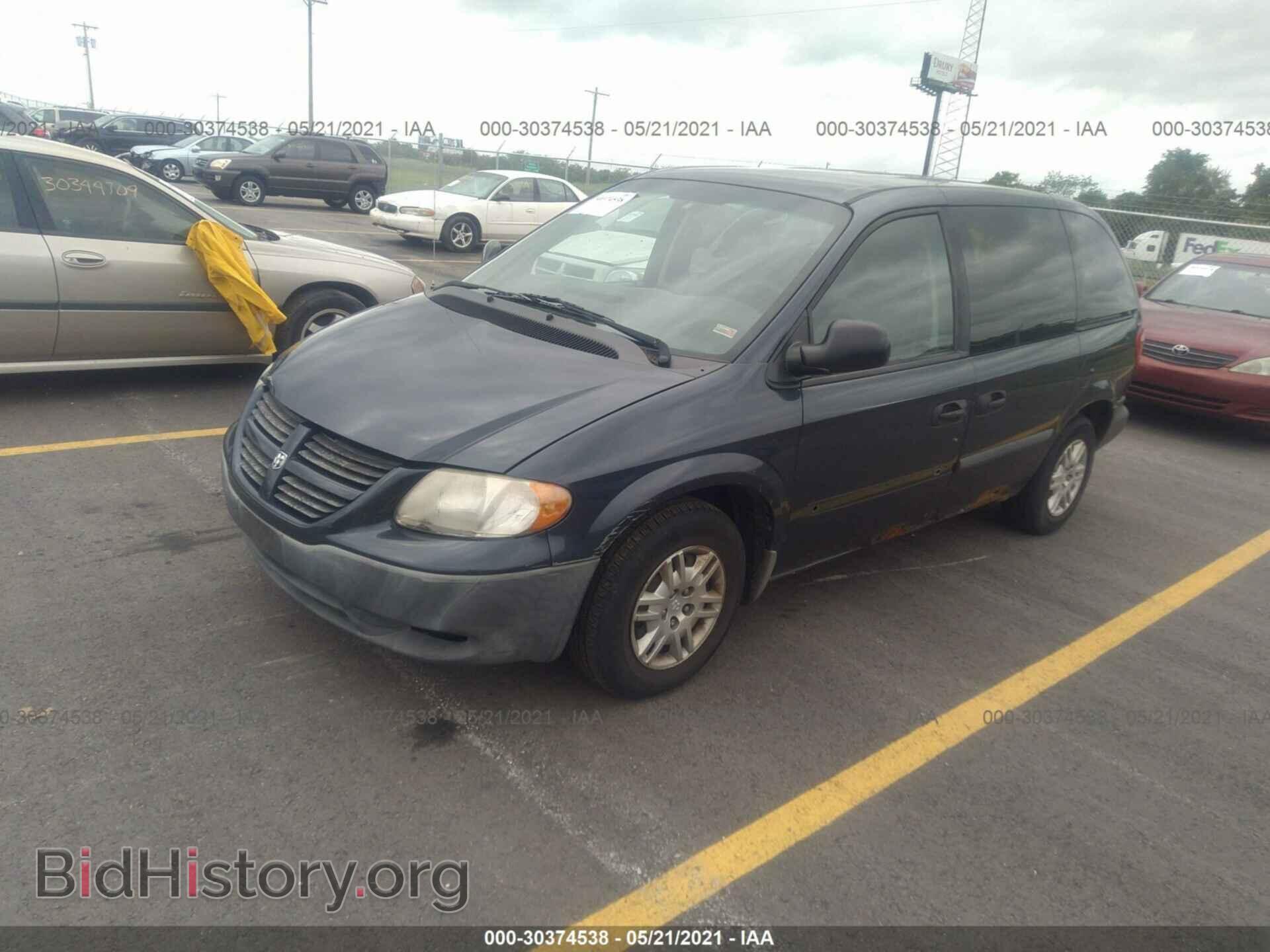 2007 DODGE CARAVAN - VIN: 1D4GP25B27B153416 - Фото 2