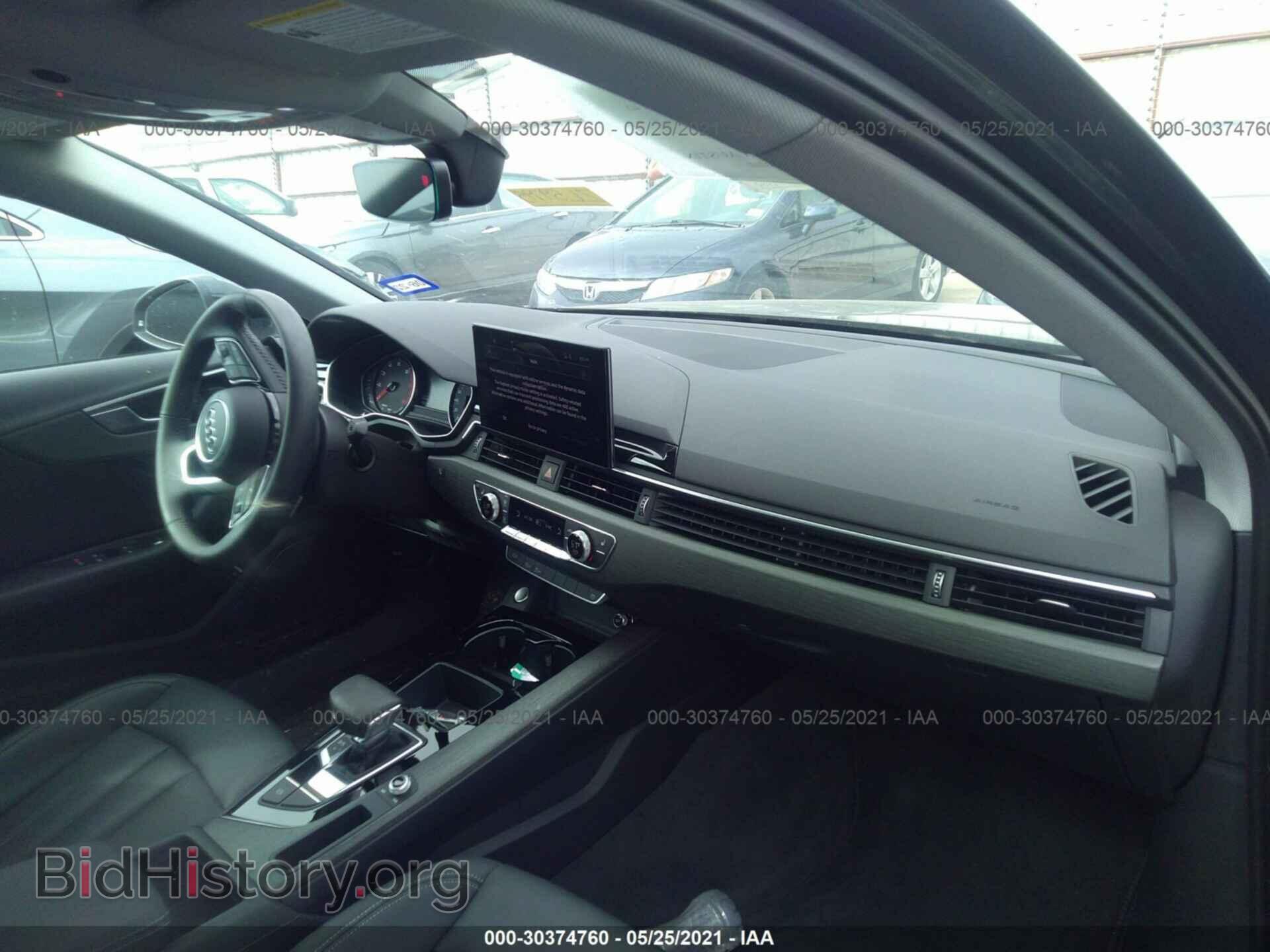 2020 AUDI A4 - VIN: WAUGMAF48LA059795 - Фото 5