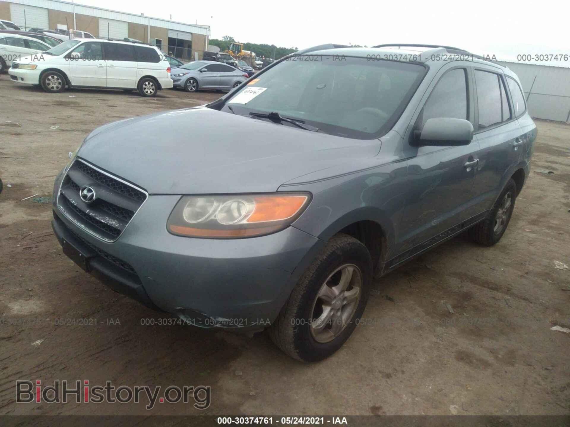 2007 HYUNDAI SANTA FE - VIN: 5NMSG13D57H125806 - Фото 2