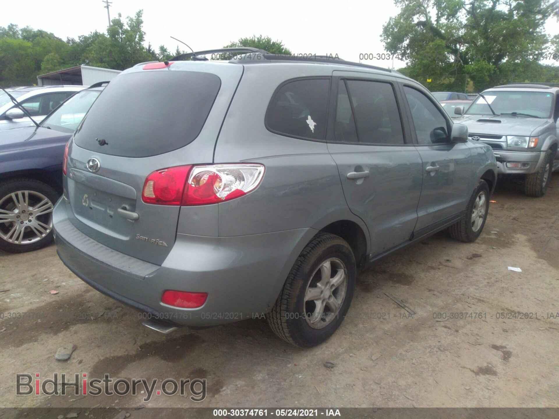 2007 HYUNDAI SANTA FE - VIN: 5NMSG13D57H125806 - Фото 4