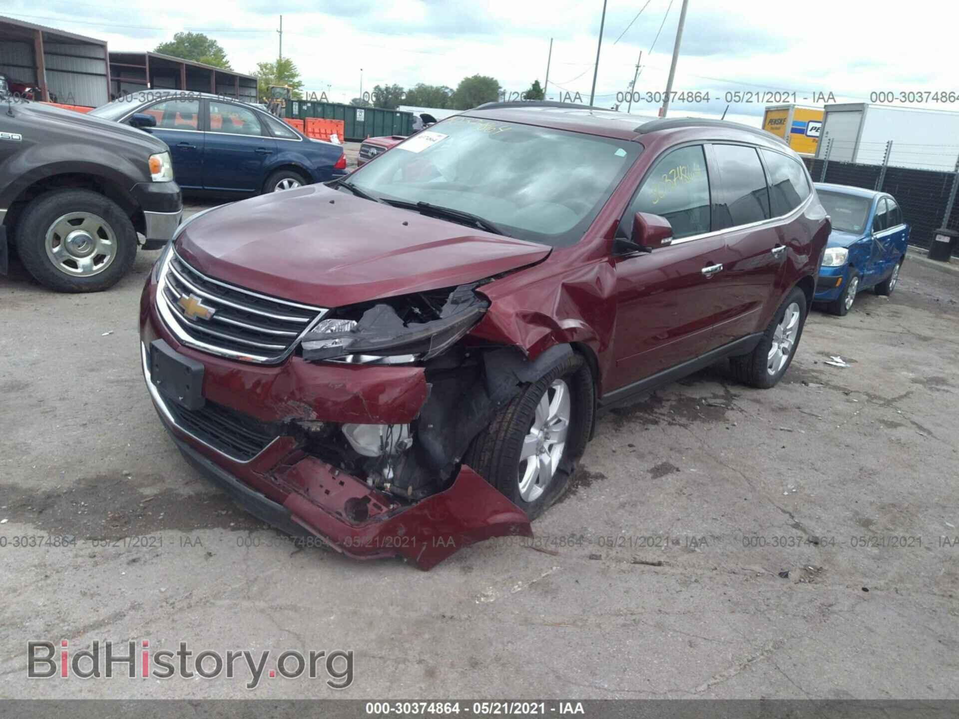 2016 CHEVROLET TRAVERSE - VIN: 1GNKRGKD7GJ242920 - Фото 2