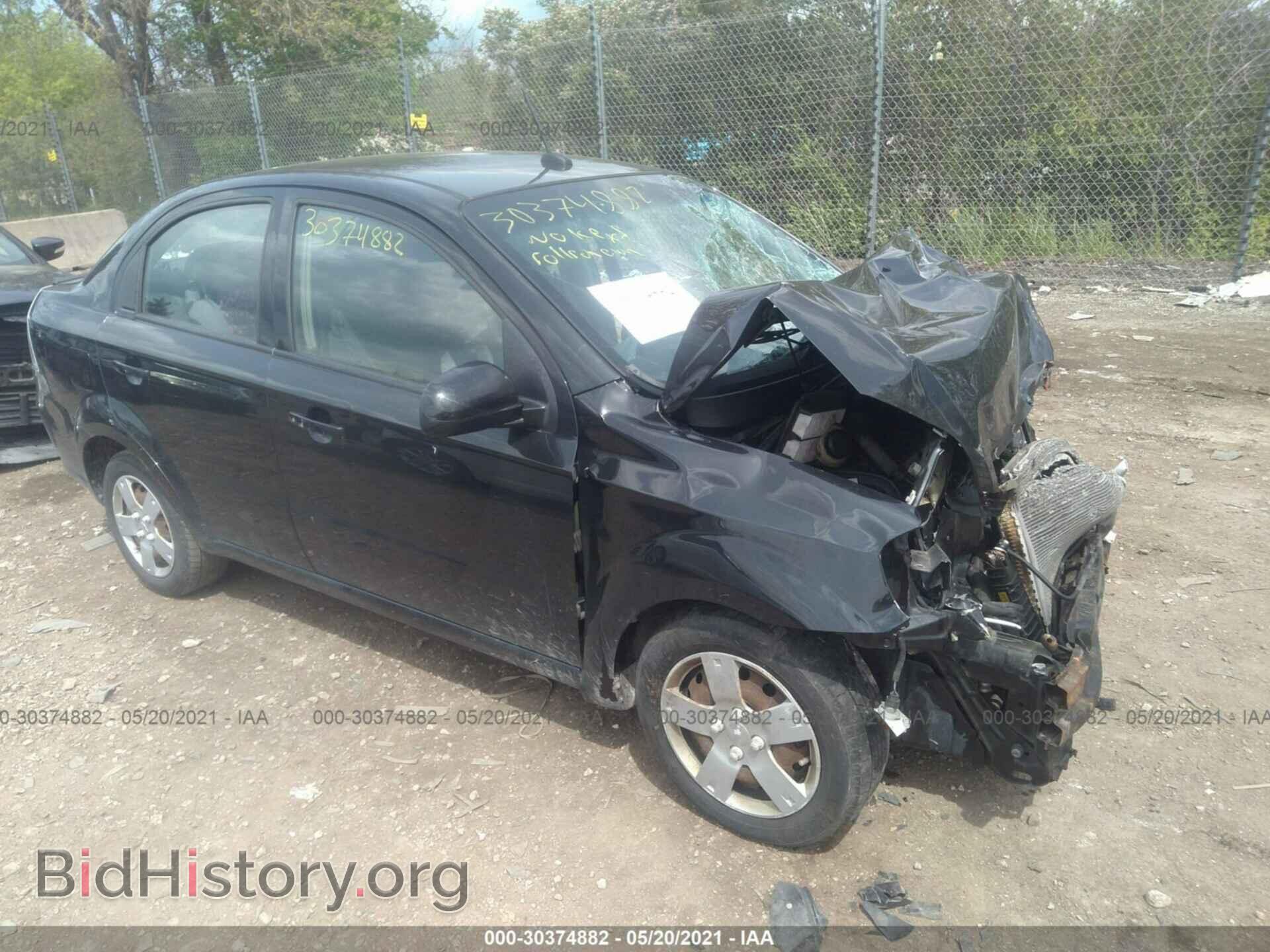 Photo KL1TD5DE1BB199059 - CHEVROLET AVEO 2011