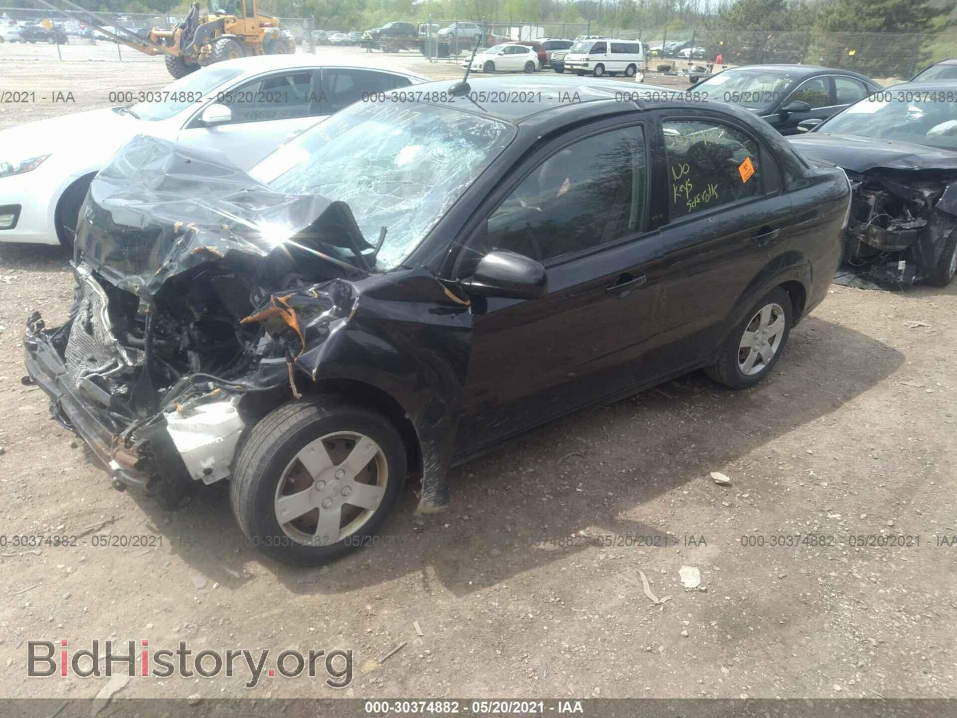 2011 CHEVROLET AVEO - VIN: KL1TD5DE1BB199059 - Фото 2
