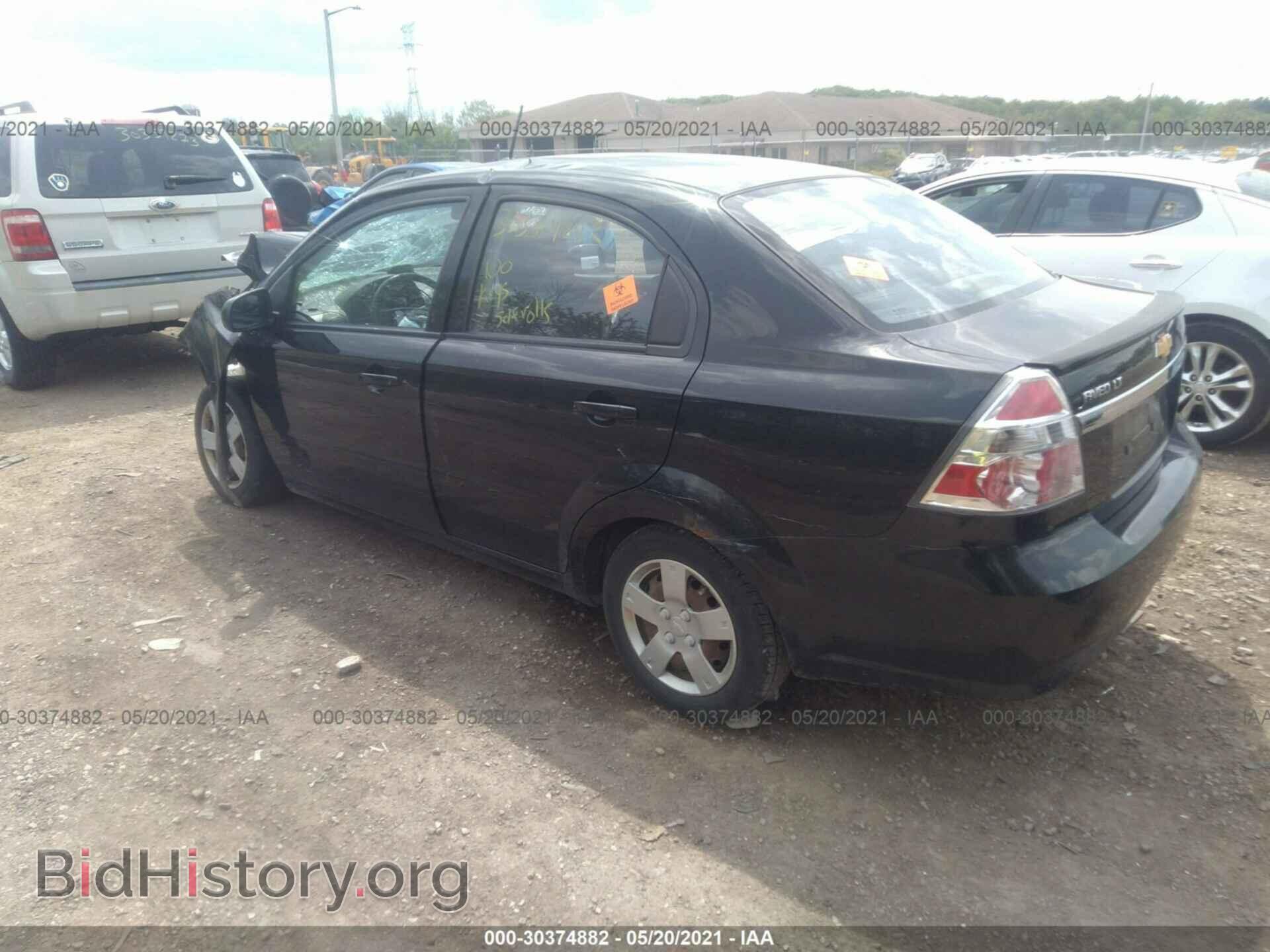 2011 CHEVROLET AVEO - VIN: KL1TD5DE1BB199059 - Фото 3