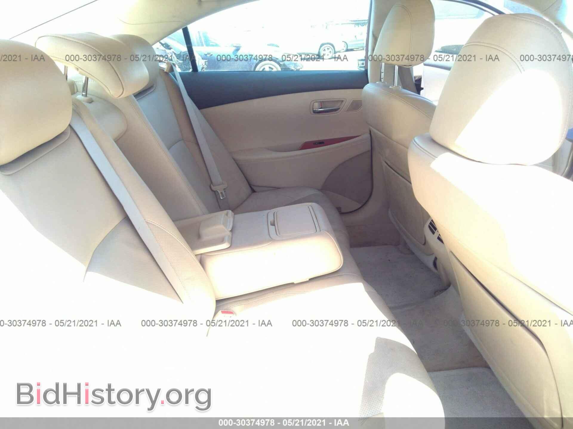 2007 LEXUS ES 350 - VIN: JTHBJ46G772065359 - Фото 8