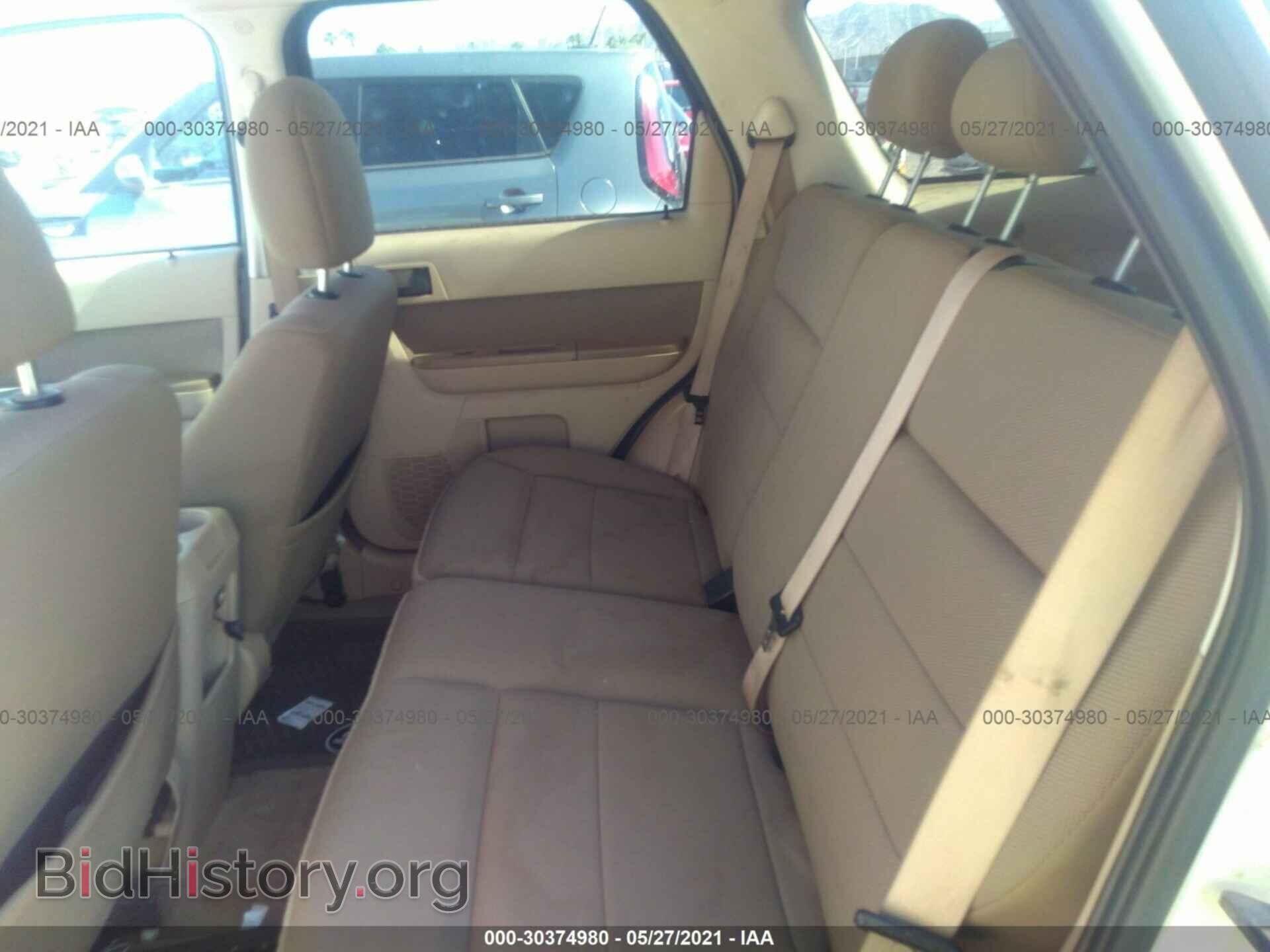 2009 FORD ESCAPE - VIN: 1FMCU93G39KC49792 - Фото 8