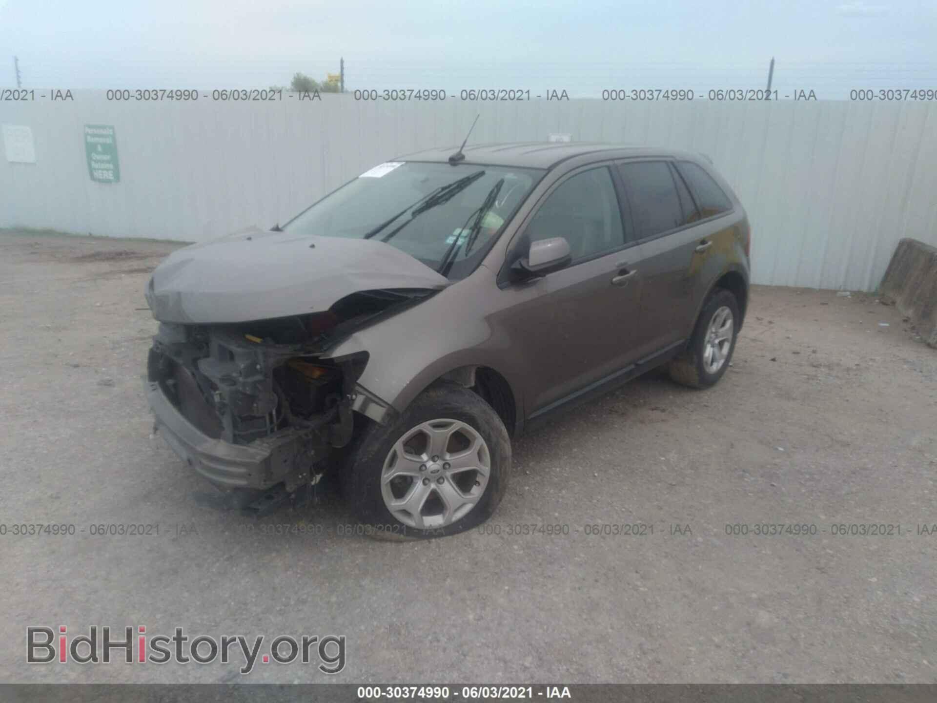 2013 FORD EDGE - VIN: 2FMDK3JC4DBE07311 - Фото 2