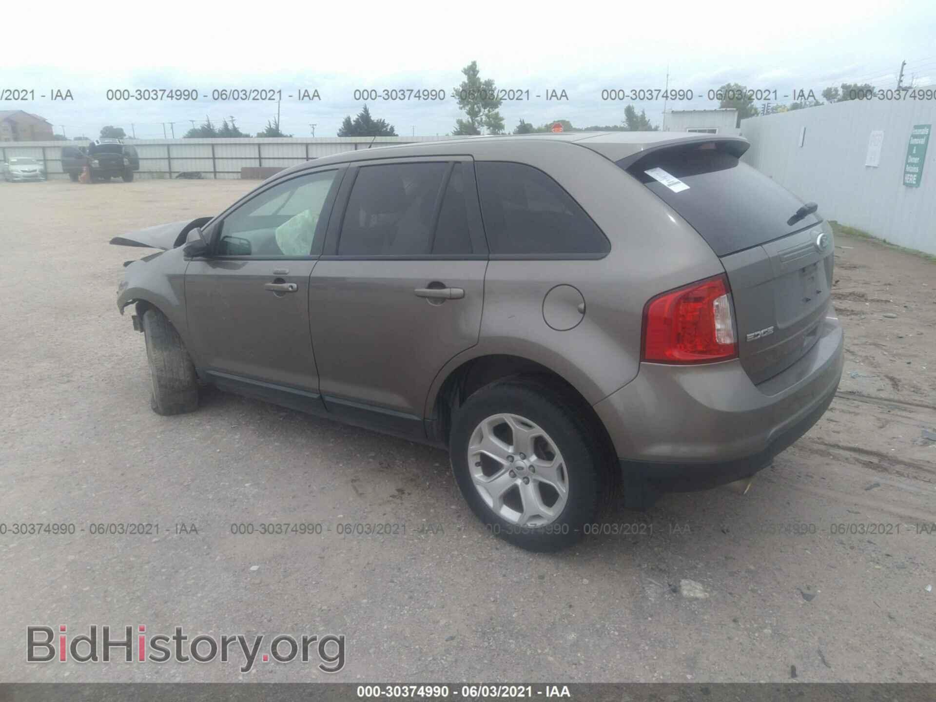 2013 FORD EDGE - VIN: 2FMDK3JC4DBE07311 - Фото 3