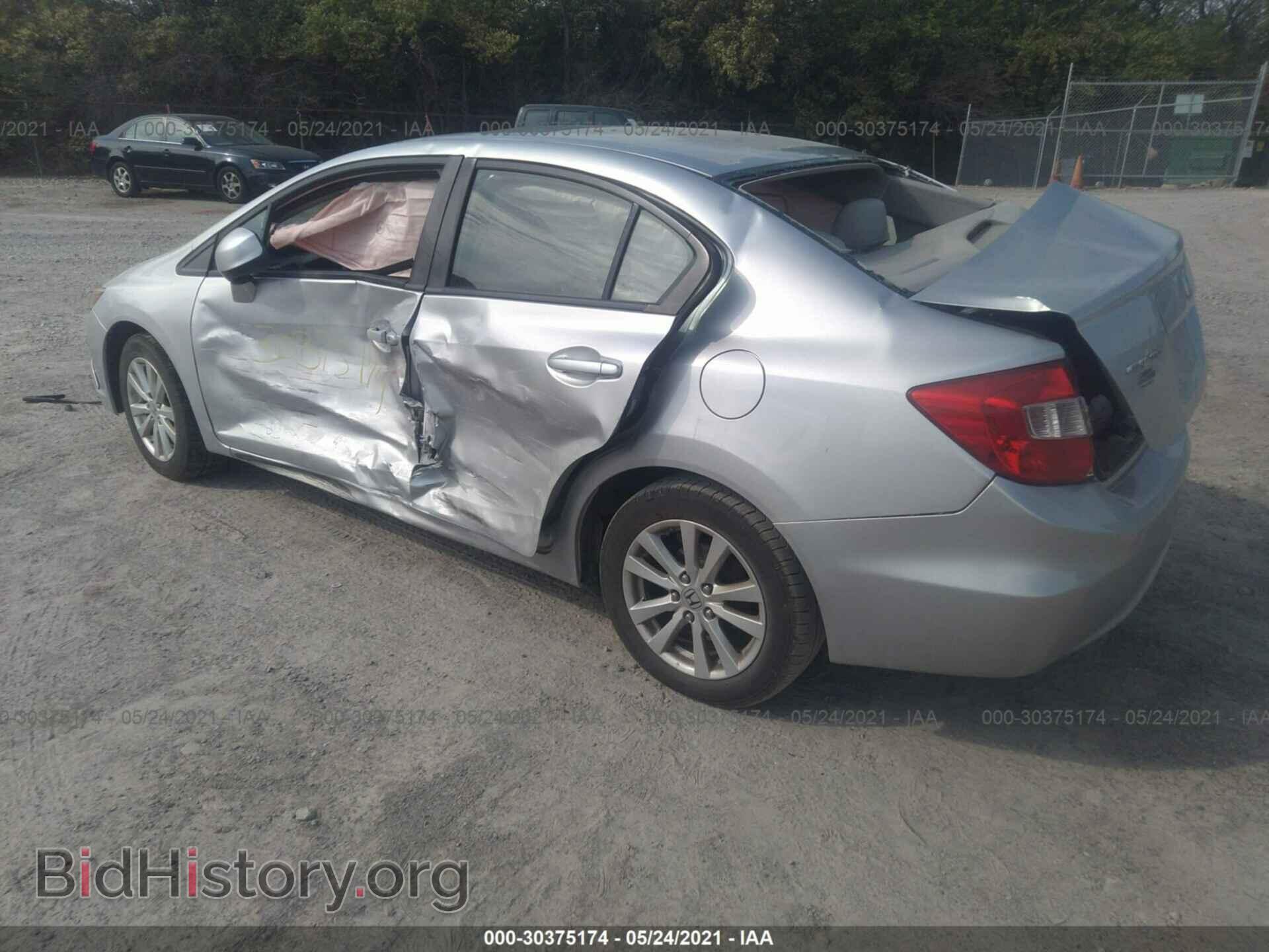2012 HONDA CIVIC SDN - VIN: 19XFB2F88CE036348 - Фото 3