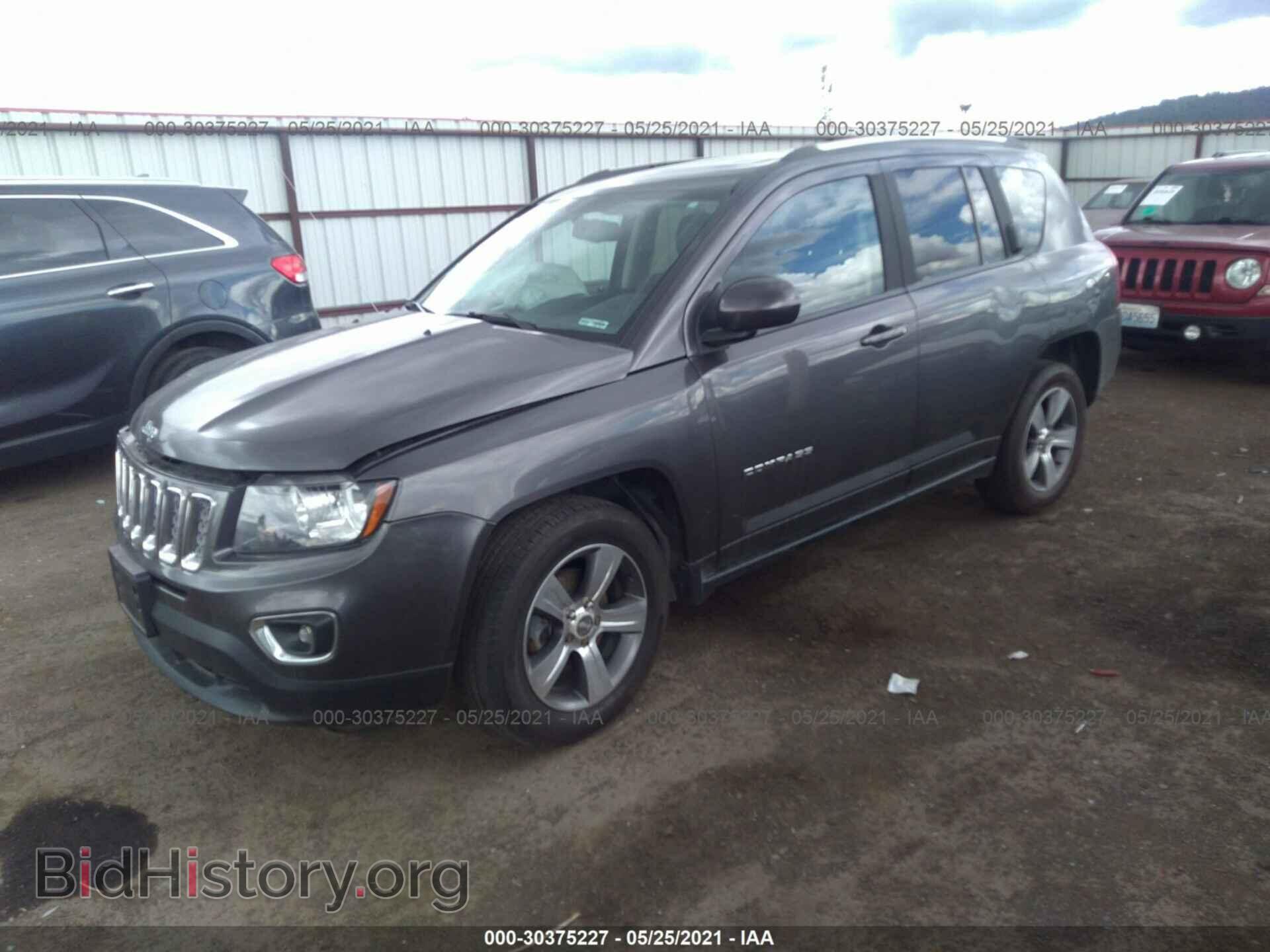 2016 JEEP COMPASS - VIN: 1C4NJDEB0GD764664 - Фото 2