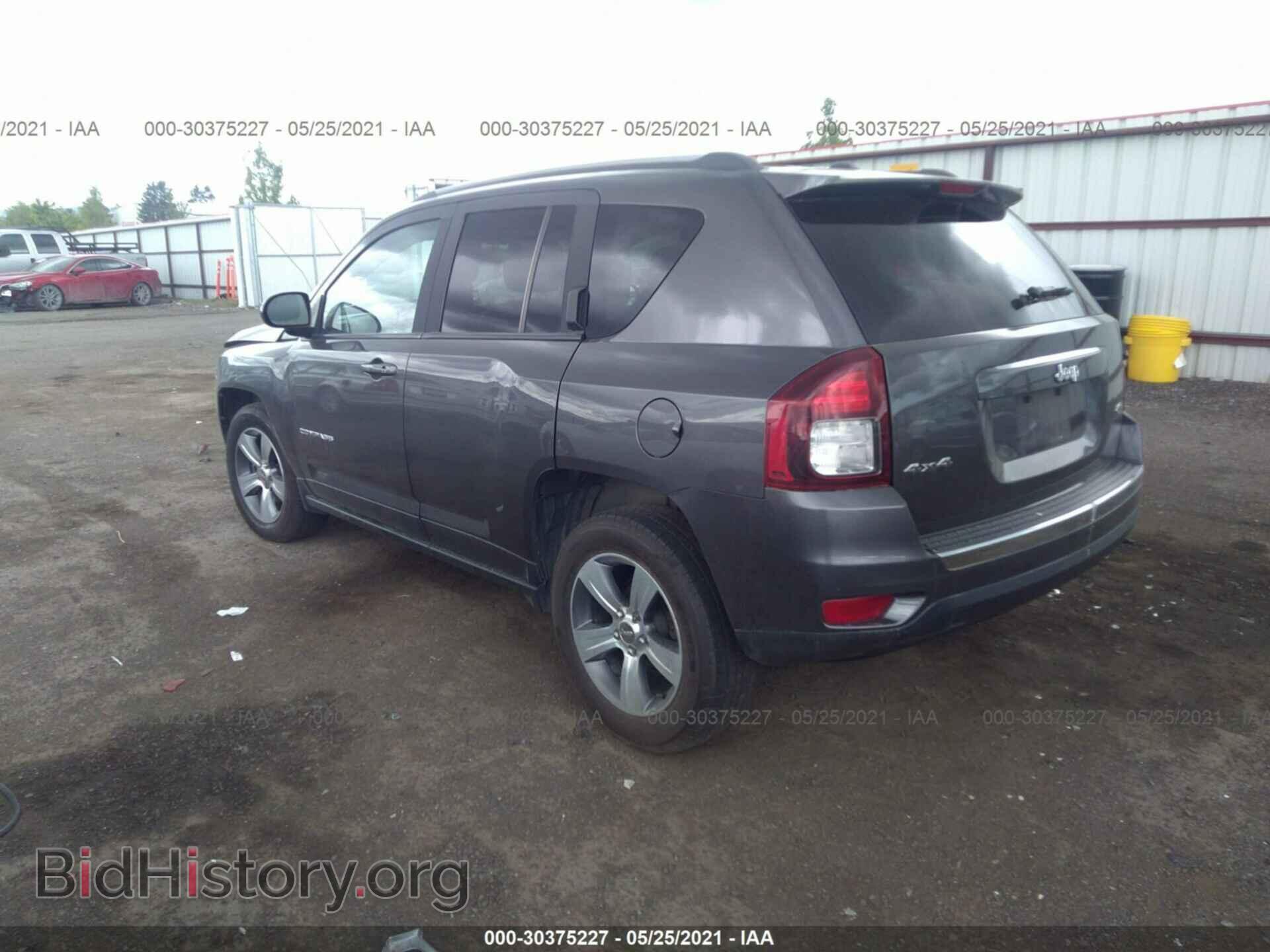 2016 JEEP COMPASS - VIN: 1C4NJDEB0GD764664 - Фото 3