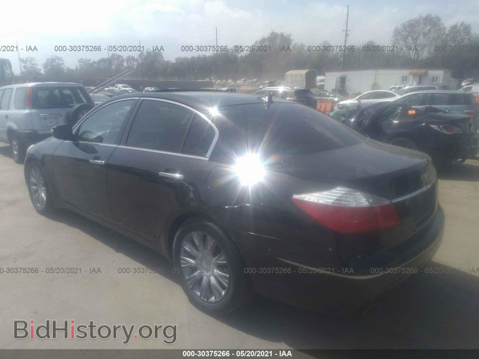2009 HYUNDAI GENESIS - VIN: KMHGC46E39U062977 - Фото 3