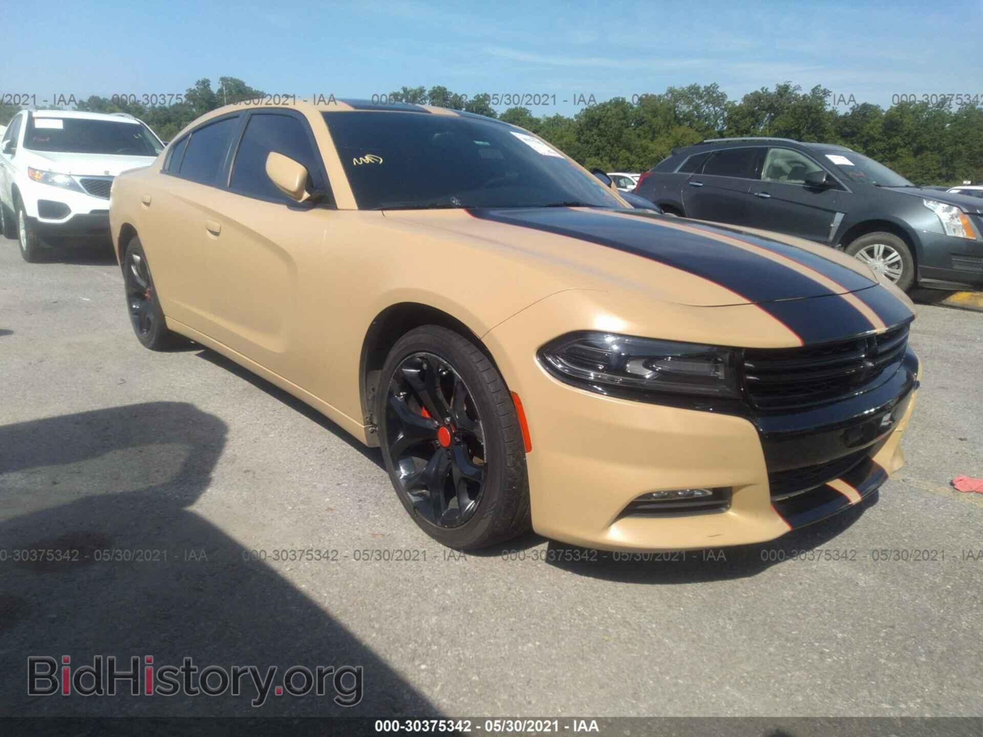 Фотография 2C3CDXHG5GH132824 - DODGE CHARGER 2016